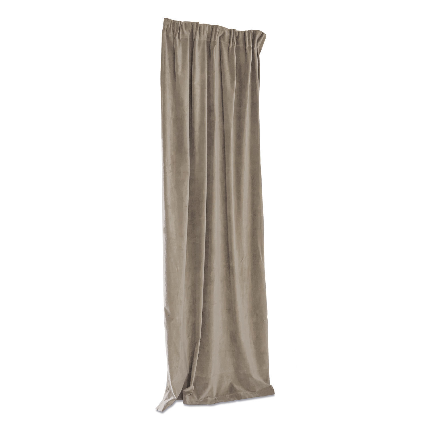beige Beiger Vorhang Lyannece aus weichem Stoff, ideal für Wohnraumdekoration und Verdunkelung