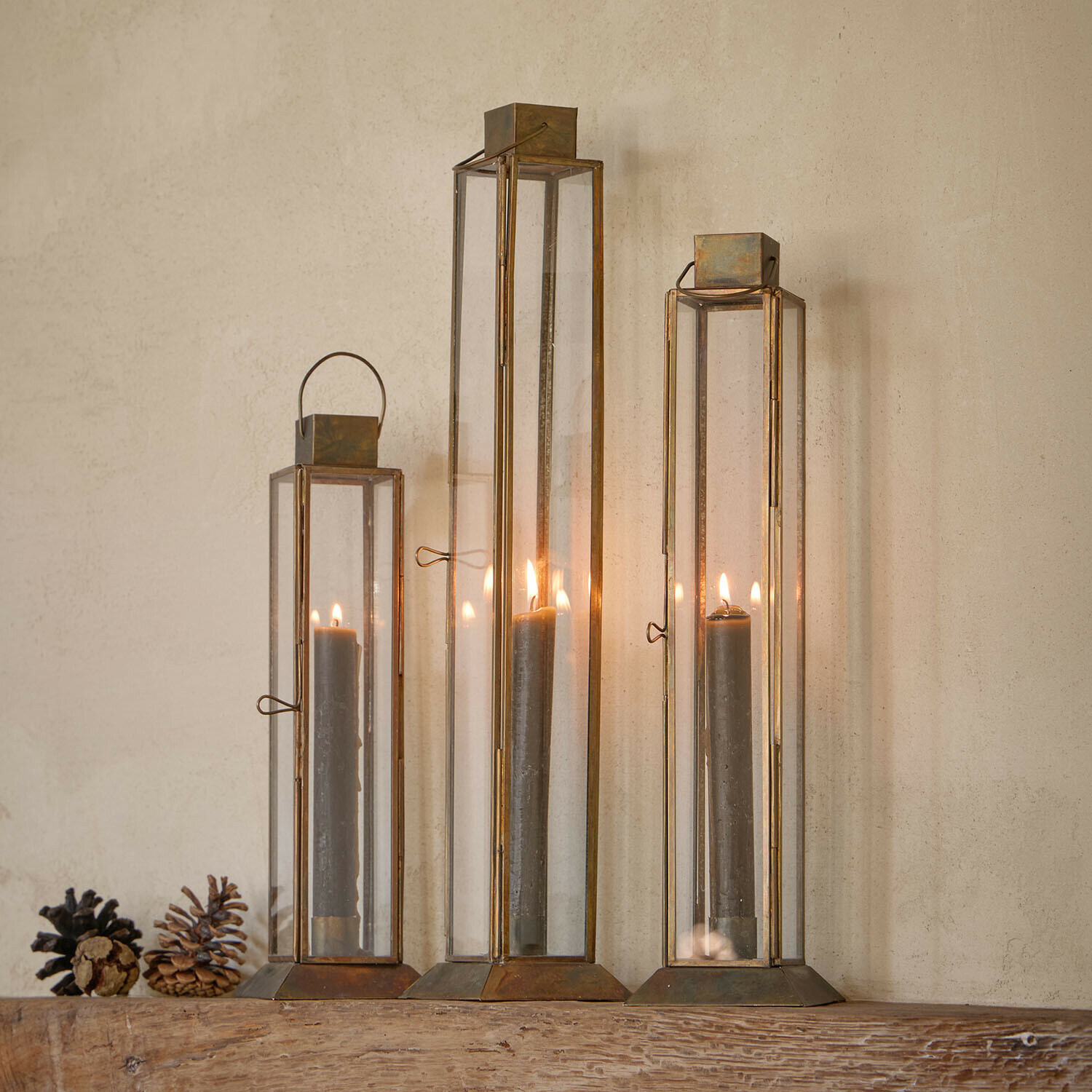 Laterne 3er Set Coppermill