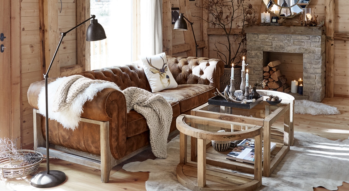 Chalet in rustikaler Optik