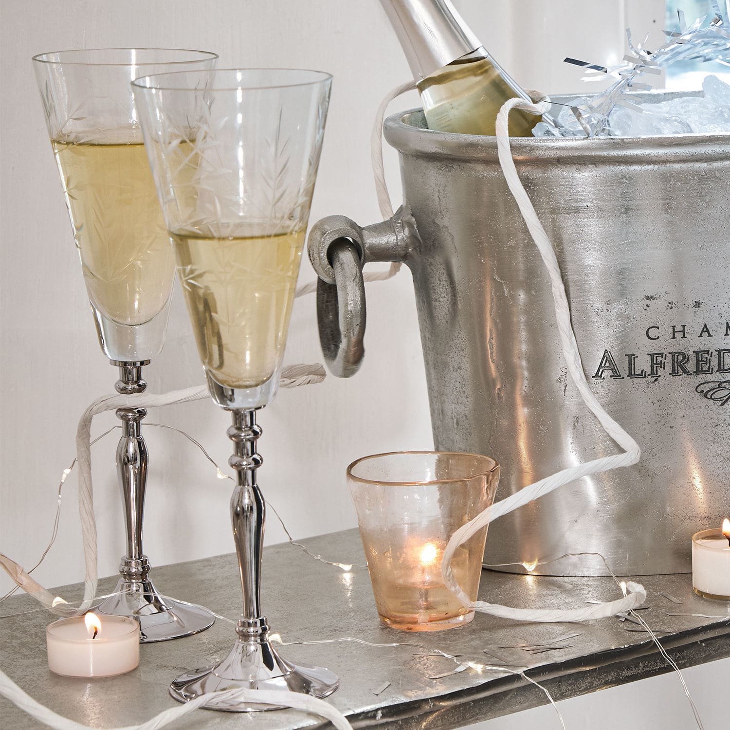 Sektglas 2er Set Coralie