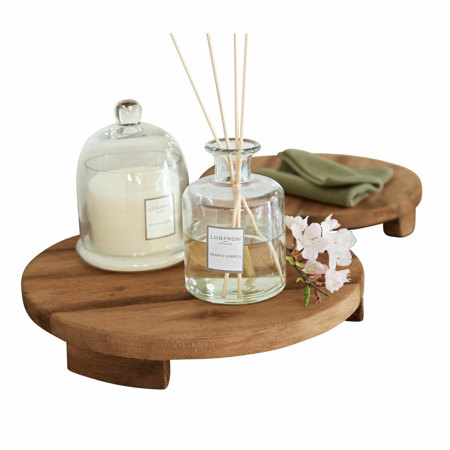 Tablett 2er Set Feather