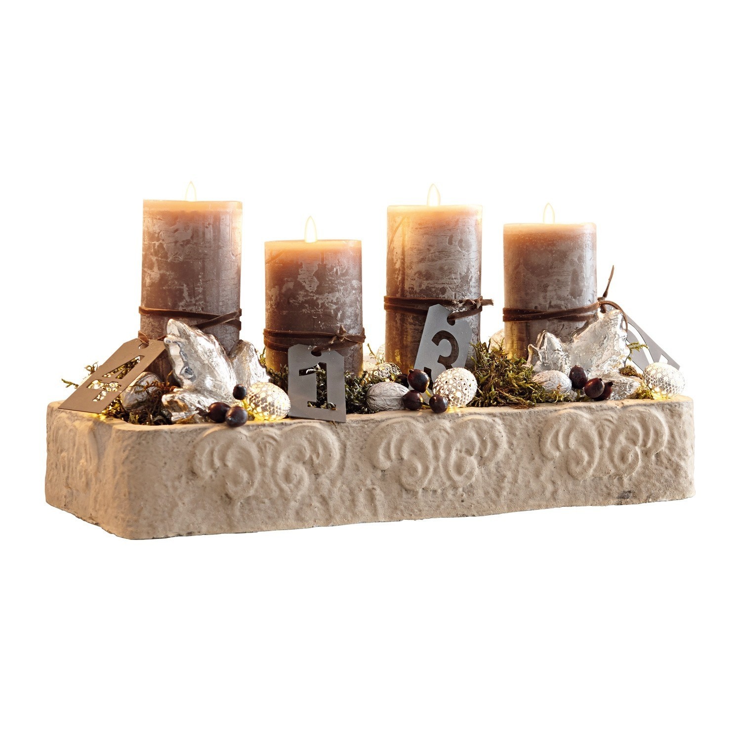 Kerzentablett Westerly