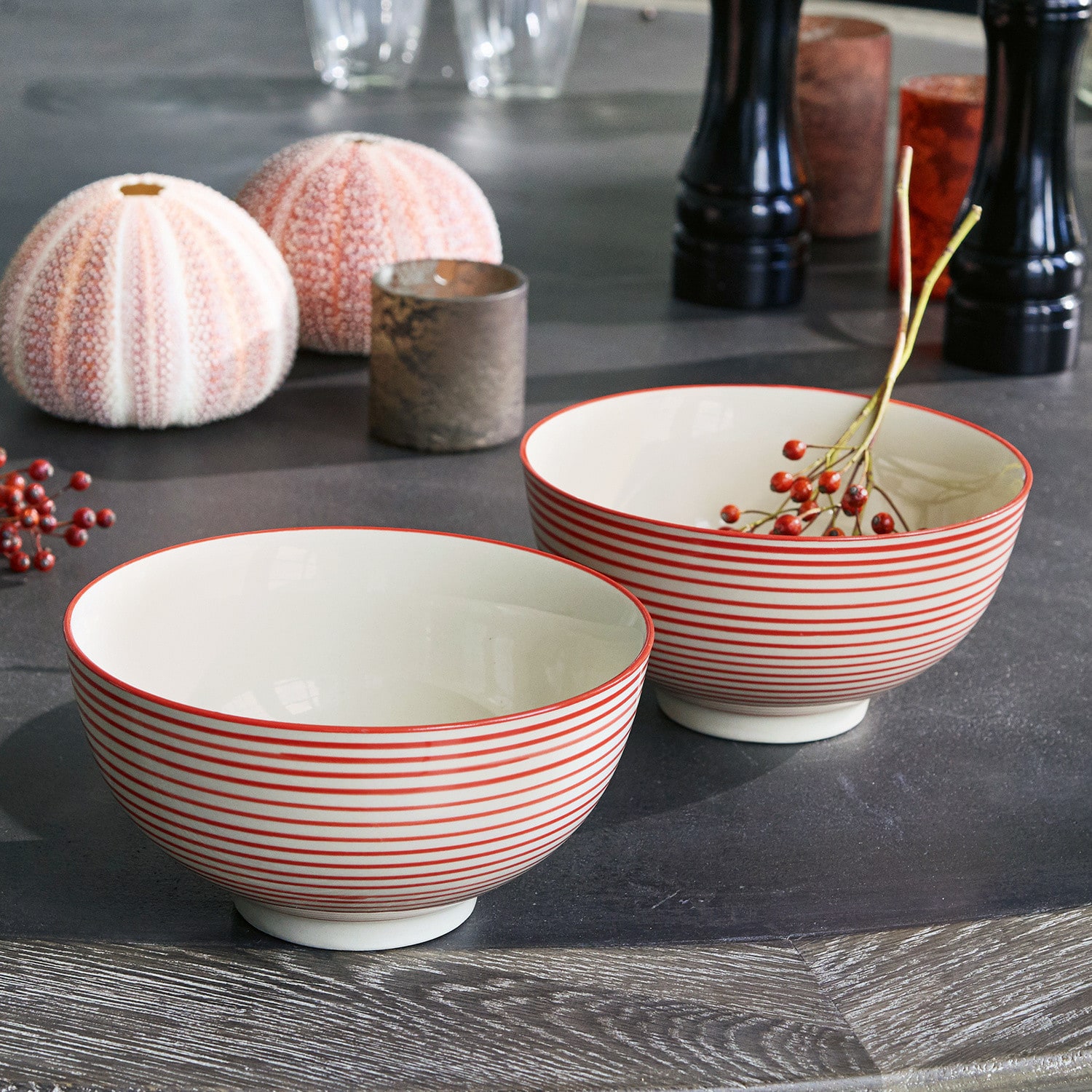Schale 2er Set Persimmon