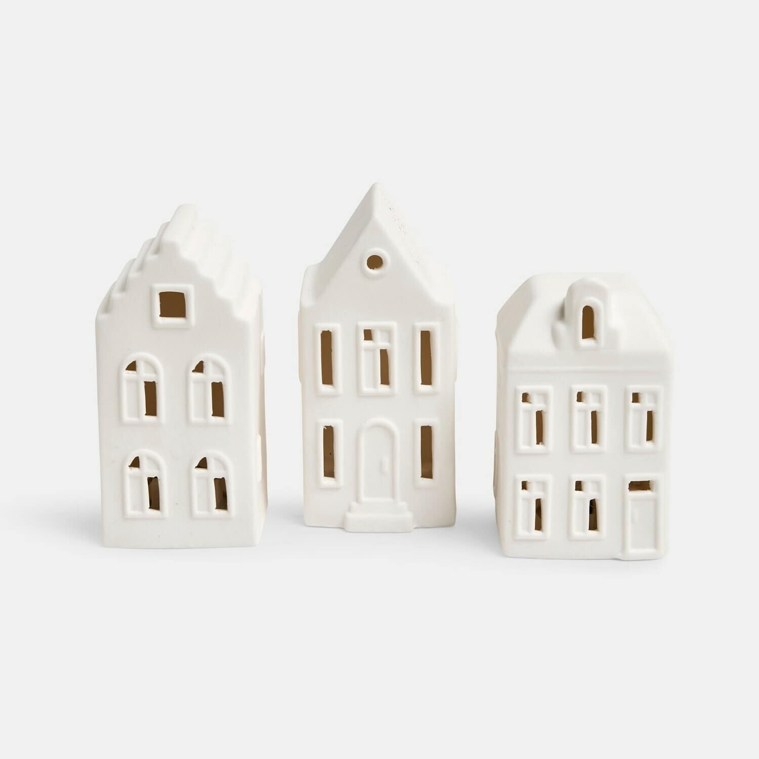 LED-Haus 3er Set Sjöhem