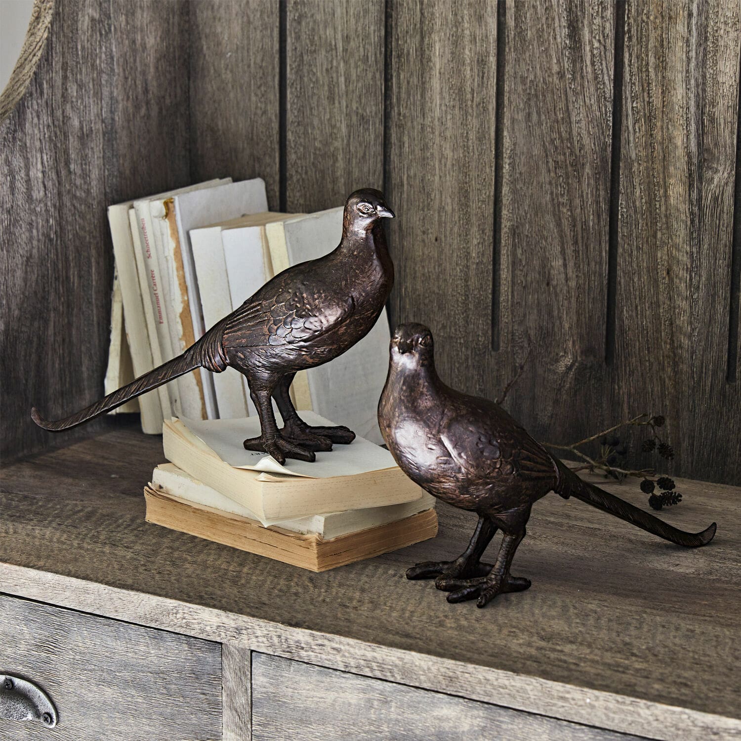 Lot de 2 oiseaux décoratifs Roddy Lot de 2 oiseaux décoratifs Roddy