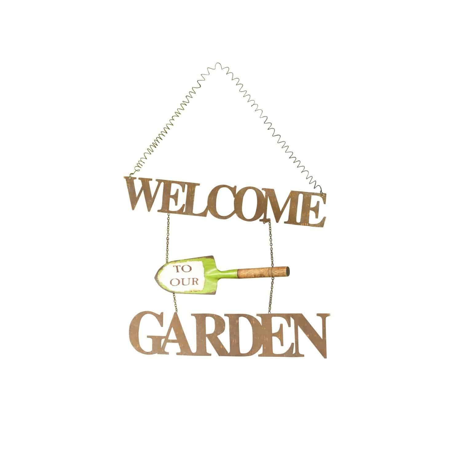 Deko-Schild Gardening