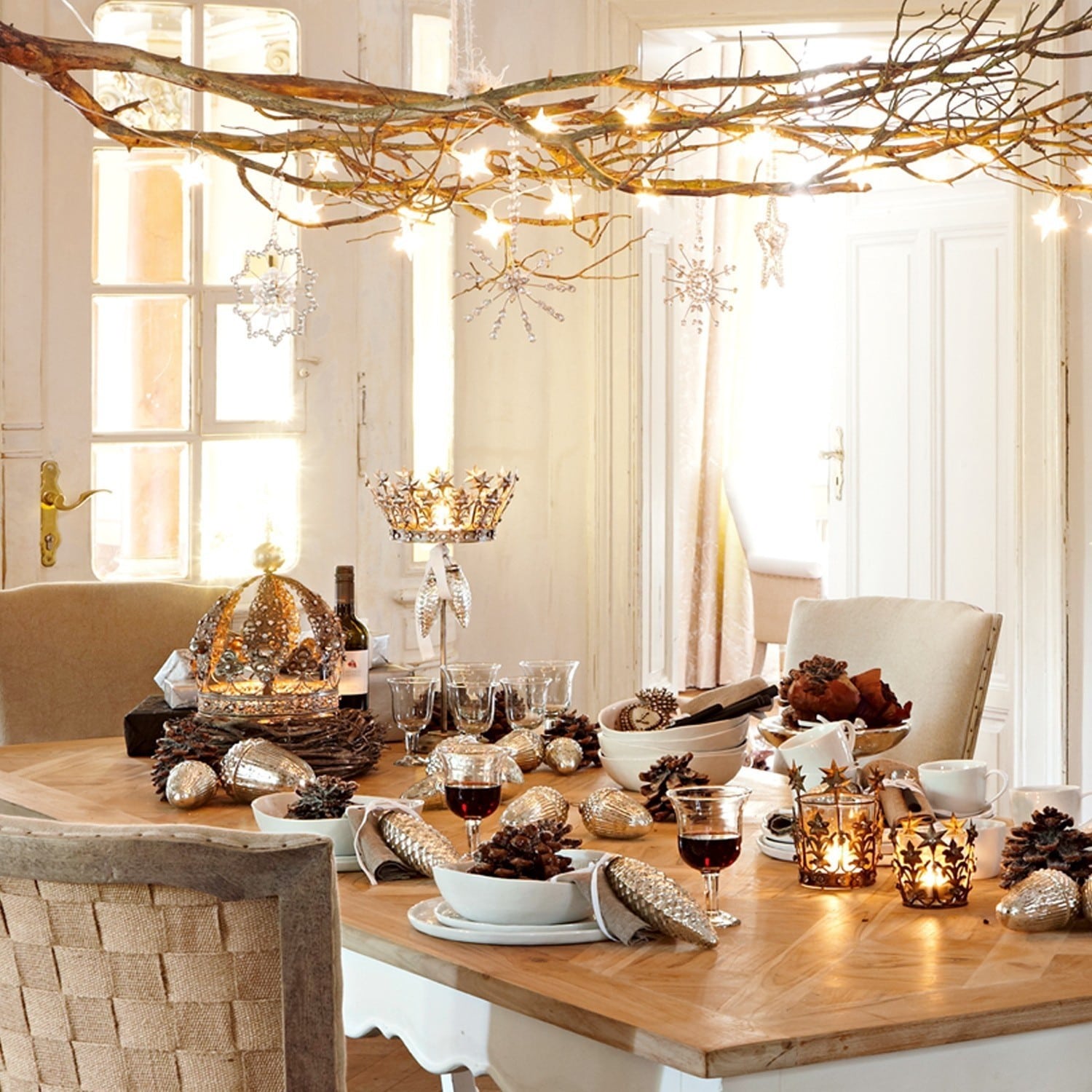 Weihnachtsschmuck 4er Set Pierette