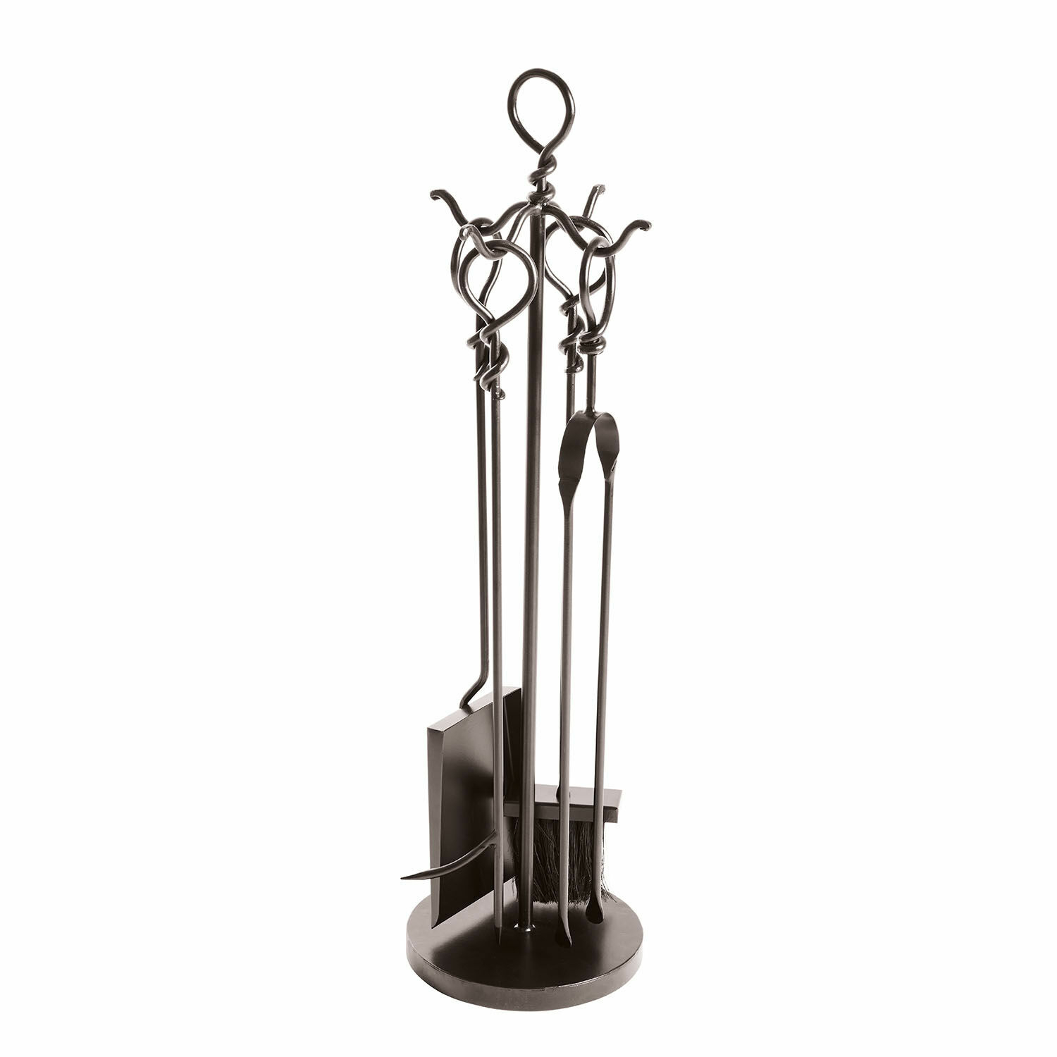 Herramientas para chimenea Tetbury | negro | Alto/Ø aprox. 76/20 cm Herramientas para chimenea Tetbury | negro | Alto/Ø aprox. 76/20 cm