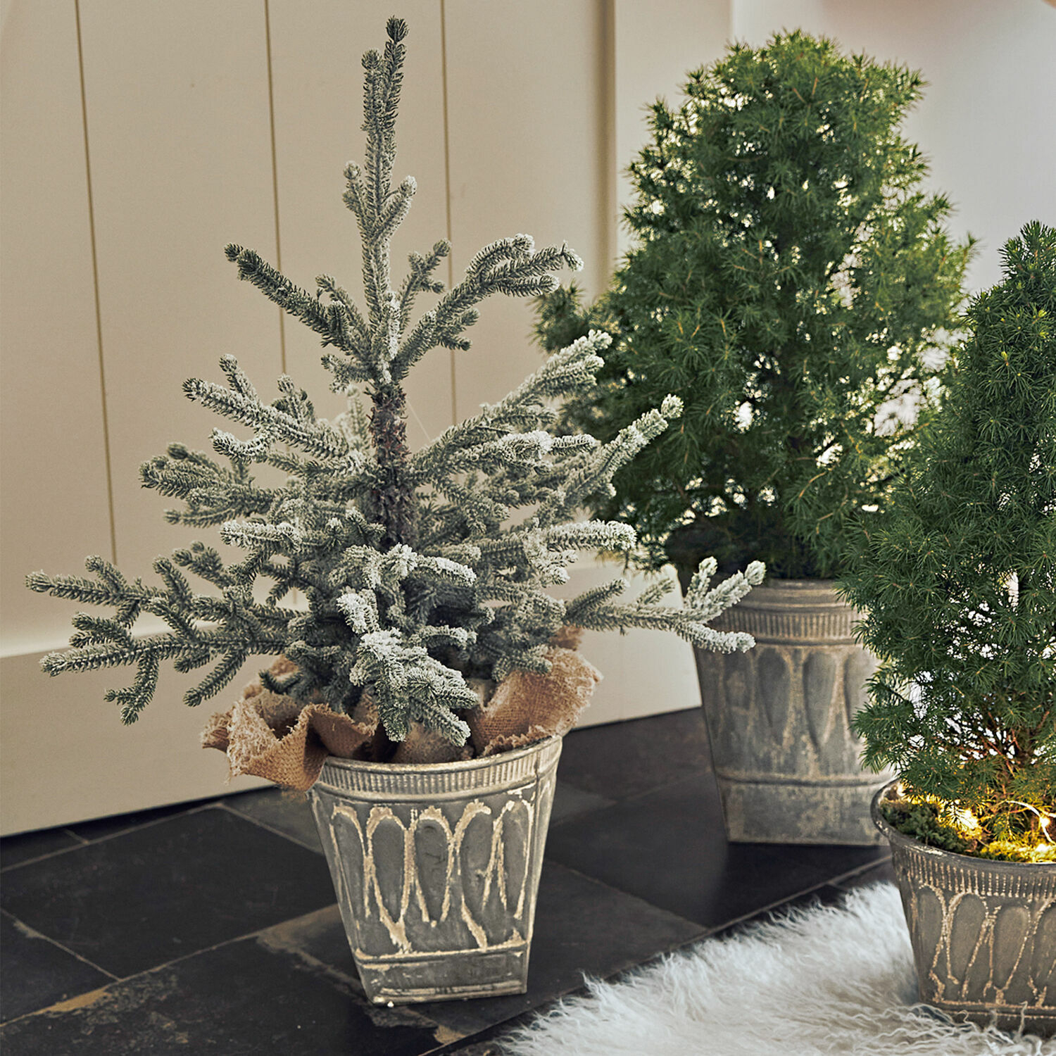 Árbol decorativo Glenda |  verde |  Alto/Ø aprox. 70/46 cm