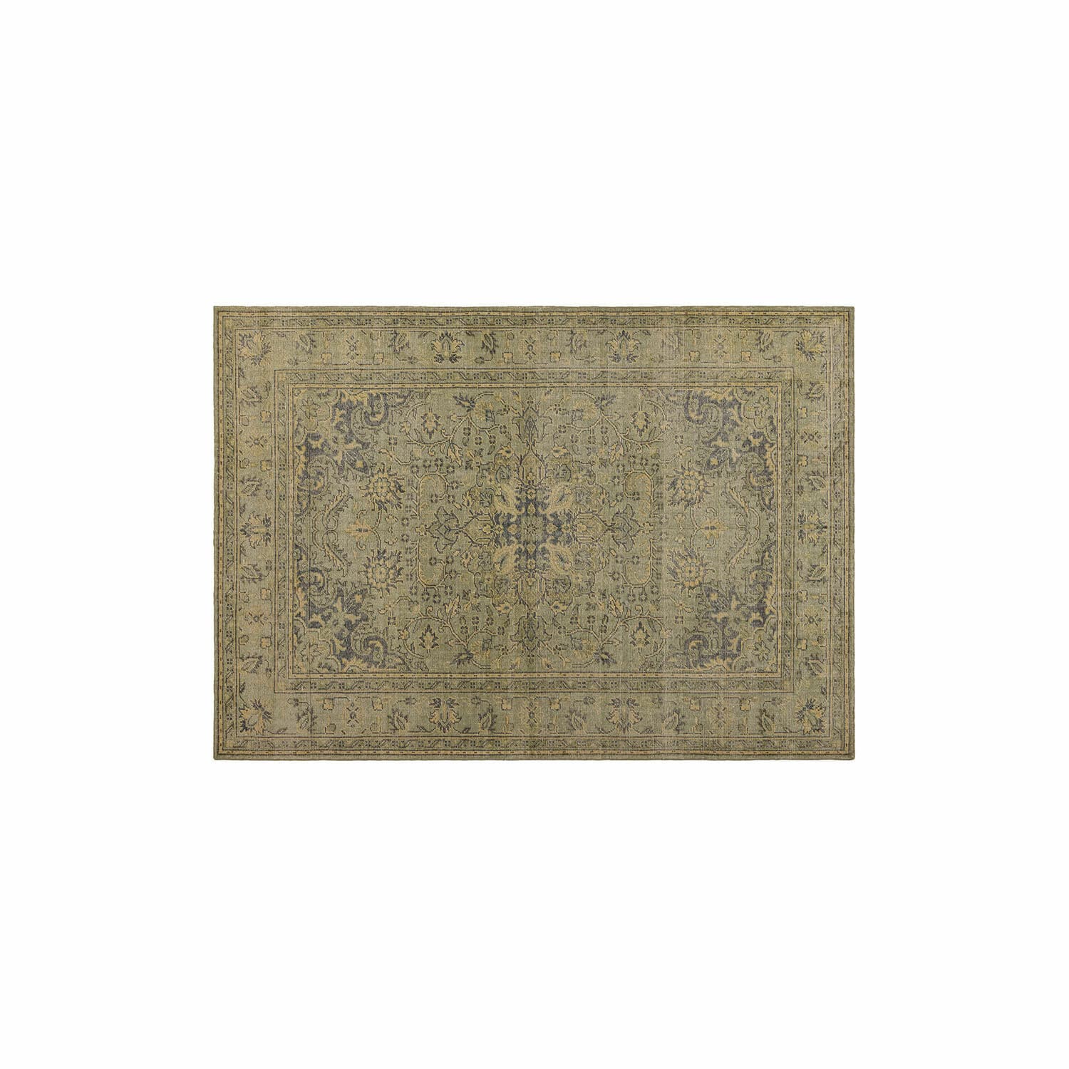 Alfombra Marouan | gris/amarillo/verde | Alto/Ancho aprox. 140/200 cm Alfombra Marouan | gris/amarillo/verde | Alto/Ancho aprox. 140/200 cm