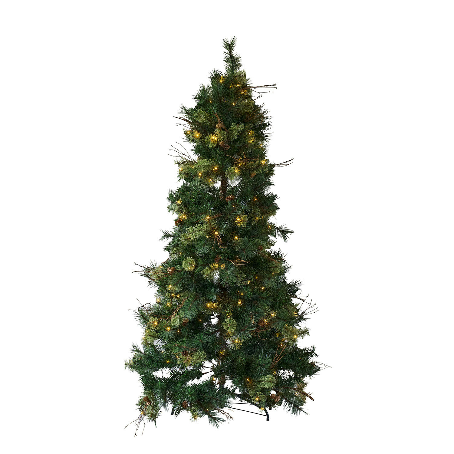 Árbol de Navidad LED Yundra | verde | Alto/Ø aprox. 180/100 cm Árbol de Navidad LED Yundra | verde | Alto/Ø aprox. 180/100 cm