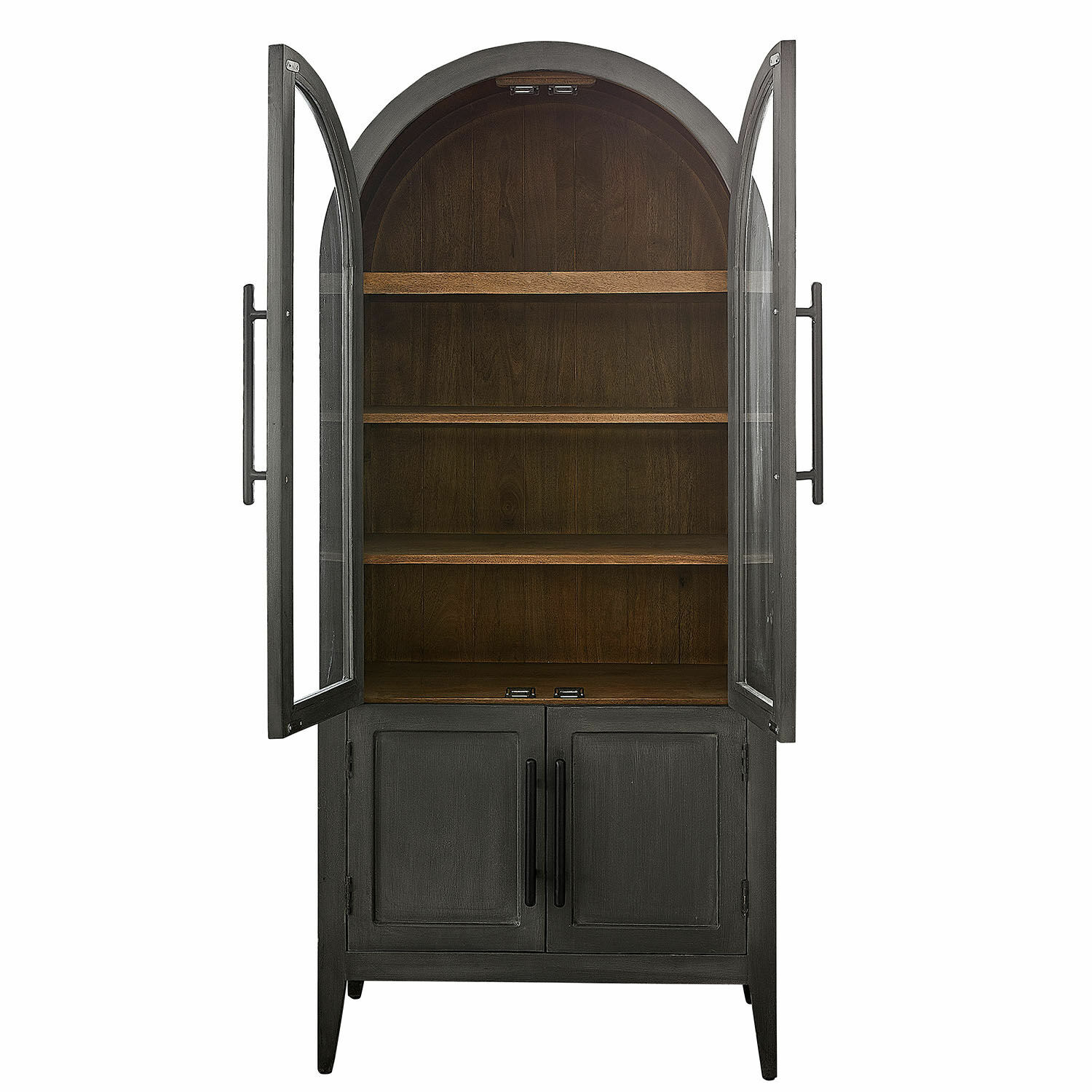 Armario Chaloraine |  gris antiguo |  Alto/Ancho/P aprox. 180/80/45 cm