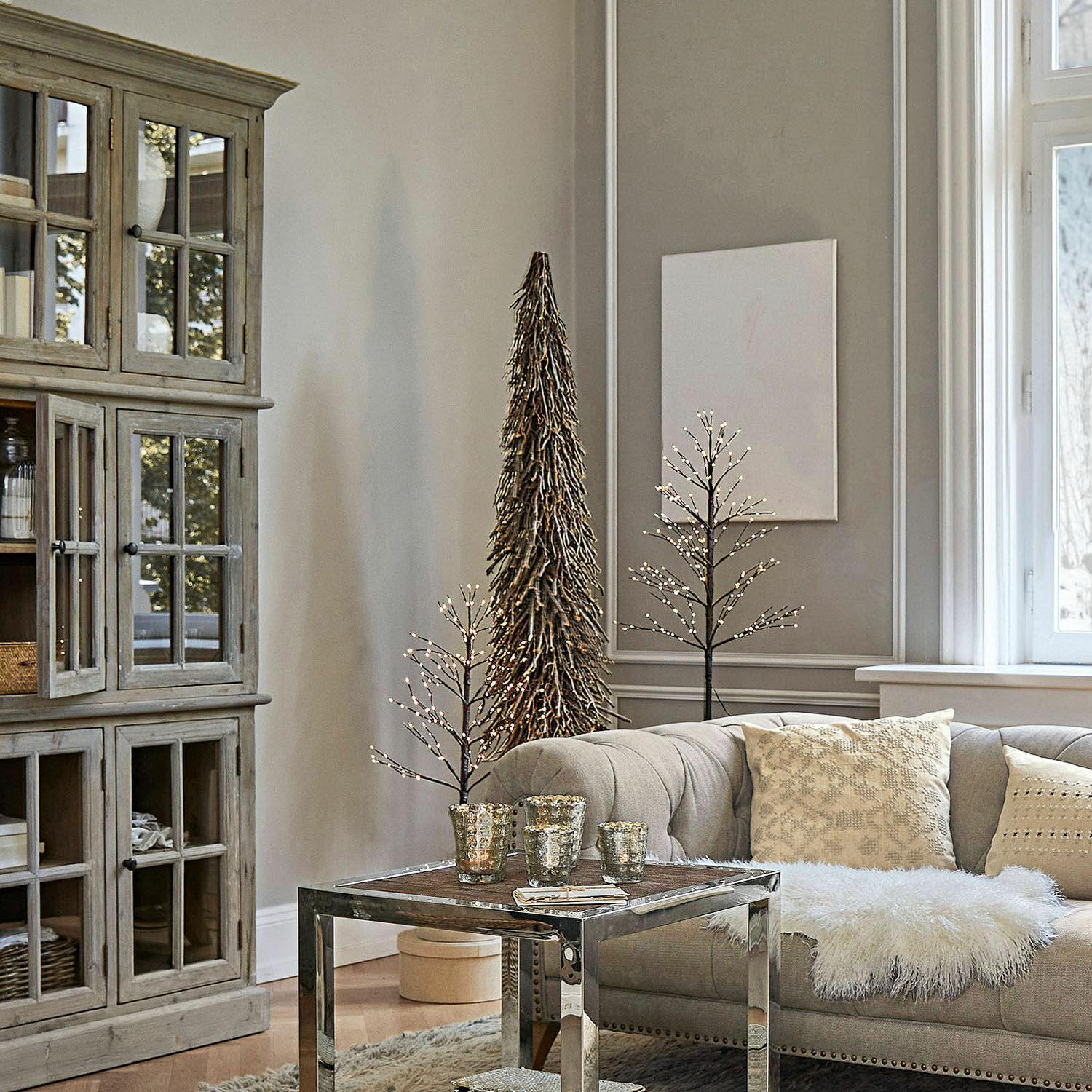 Árbol decorativo Sullivan | marrón | Alto/Ø aprox. 160/38 cm Árbol decorativo Sullivan | marrón | Alto/Ø aprox. 160/38 cm