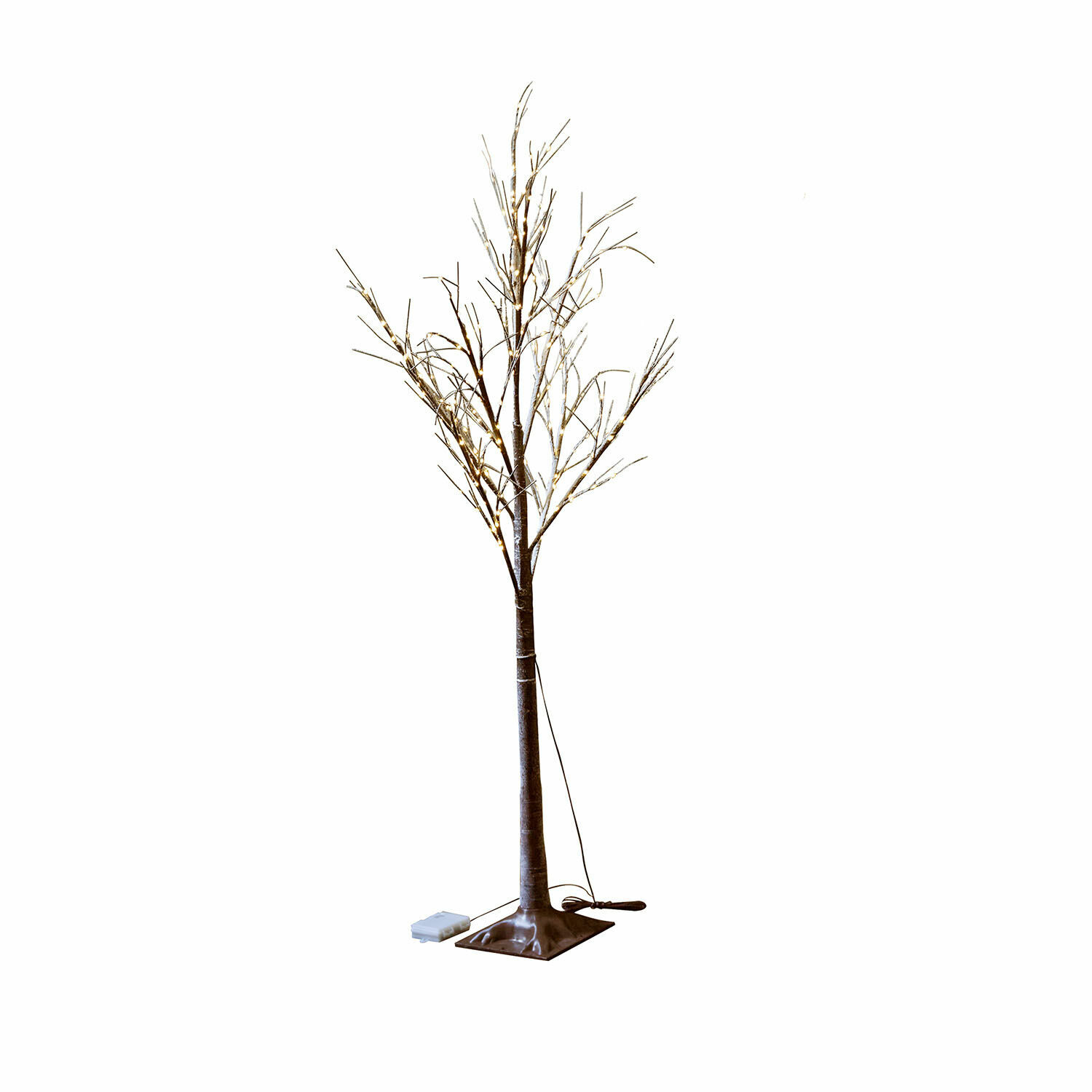 Árbol LED Valonique | marrón/blanco | Alto/Ø aprox. 180/24 cm Árbol LED Valonique | marrón/blanco | Alto/Ø aprox. 180/24 cm