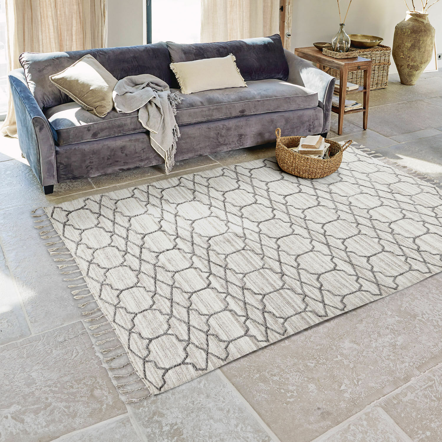 Alfombra Timon | gris | Alto/Ancho aprox. 170/240 cm Alfombra Timon | gris | Alto/Ancho aprox. 170/240 cm