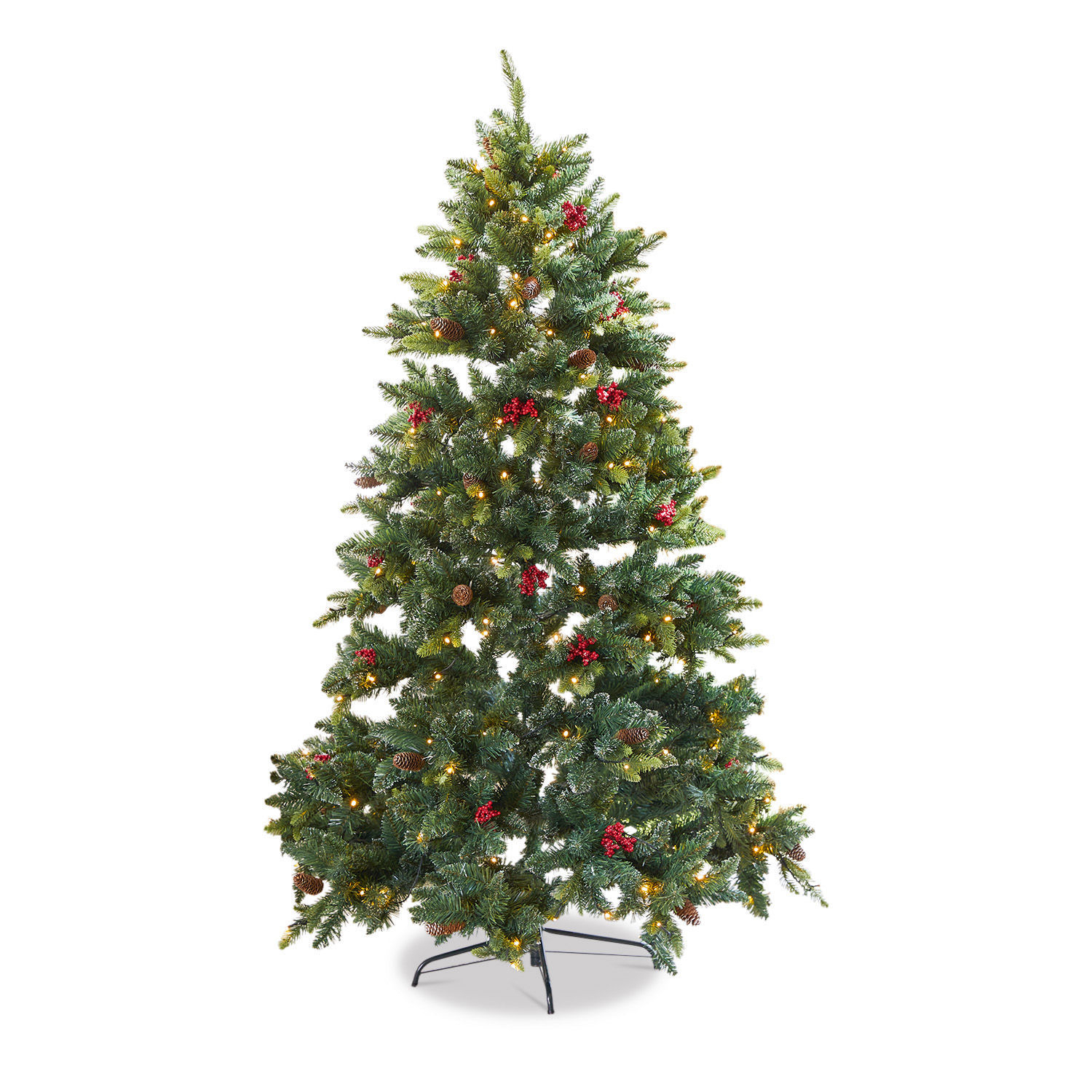 Árbol de Navidad Bindley | verde | Alto/Ø aprox. 180/116 cm Árbol de Navidad Bindley | verde | Alto/Ø aprox. 180/116 cm