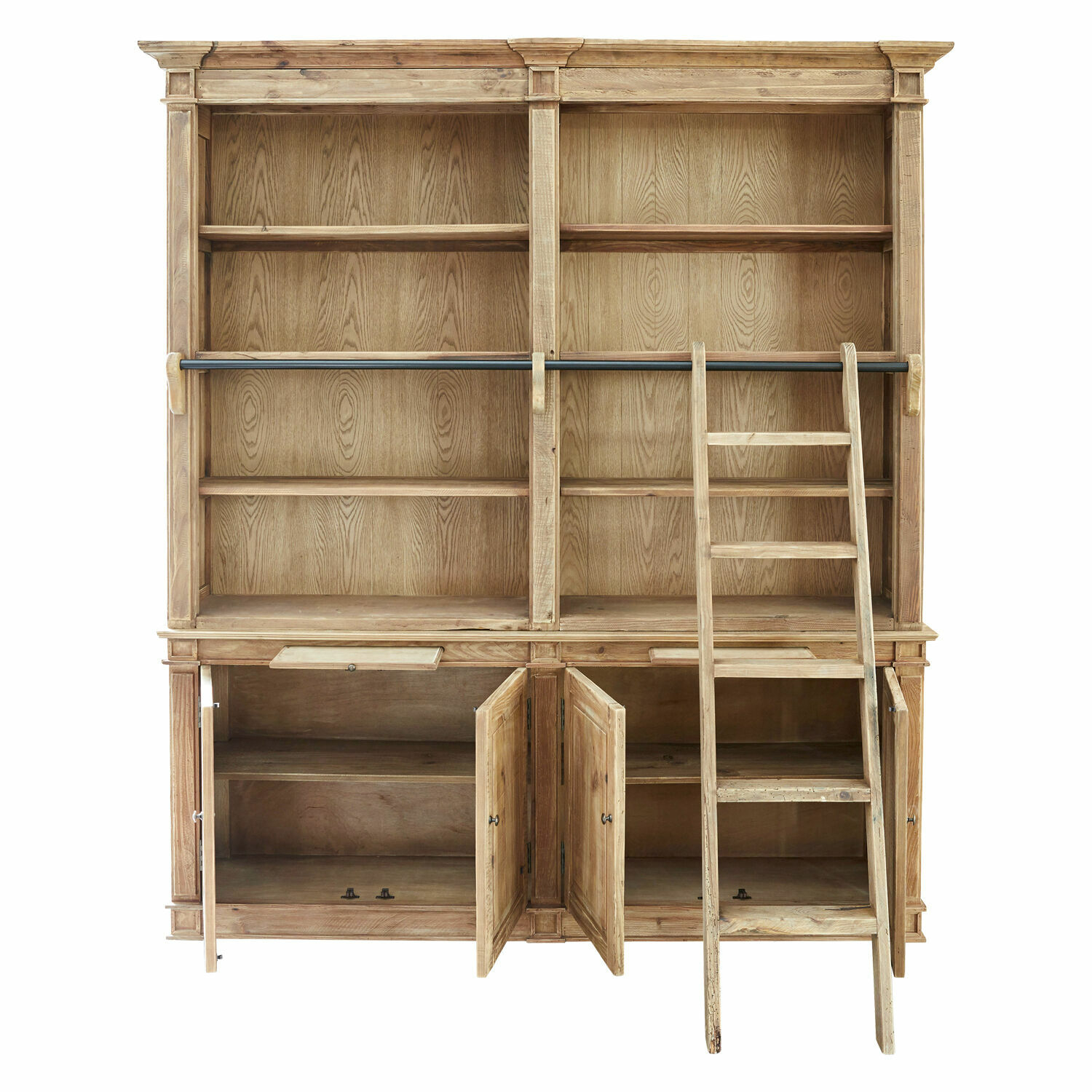Armario Livera | marrón envejecido | Alto/Ancho/P aprox. 225/200/40 cm Armario Livera | marrón envejecido | Alto/Ancho/P aprox. 225/200/40 cm