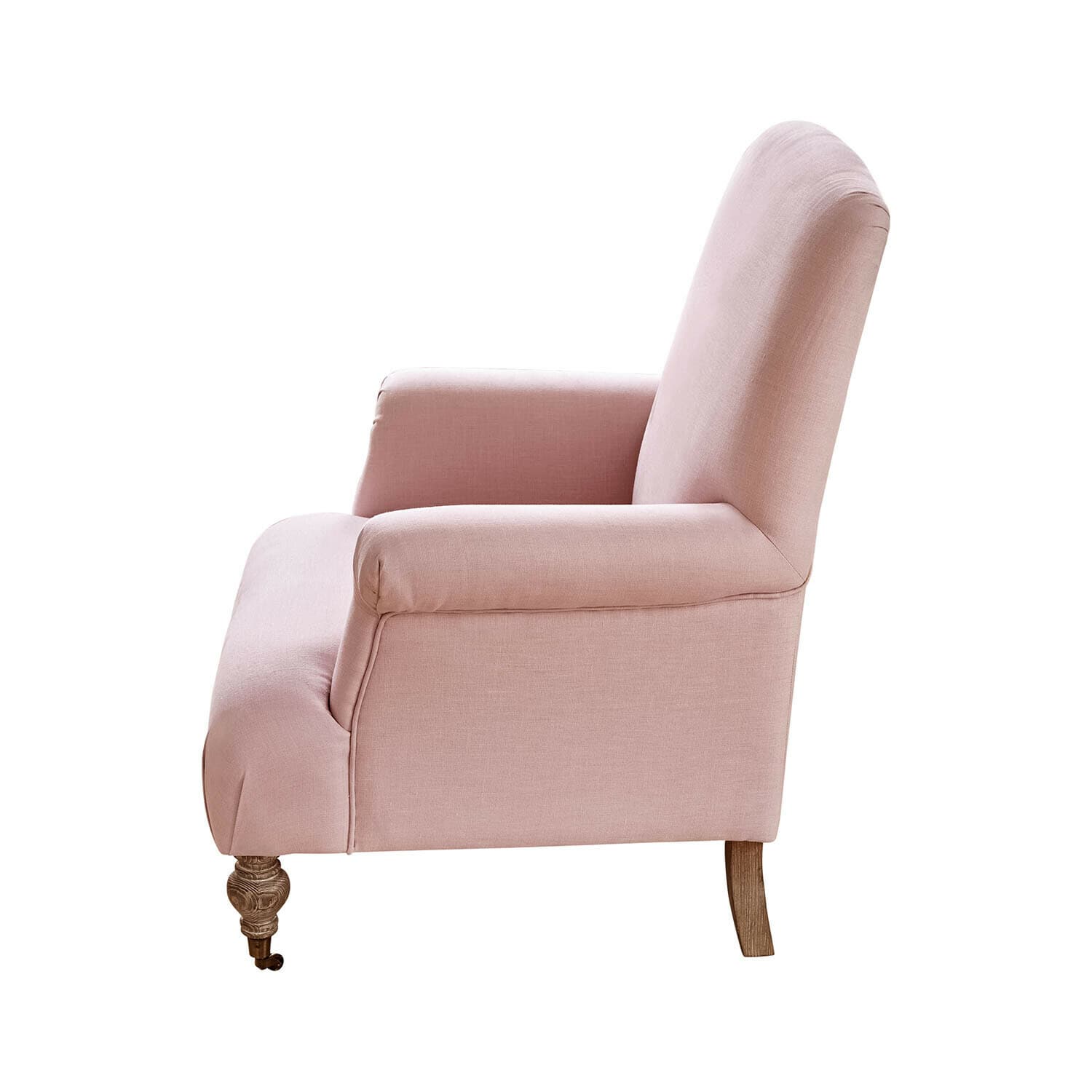 Sessel mit Hocker Rose de Lumière