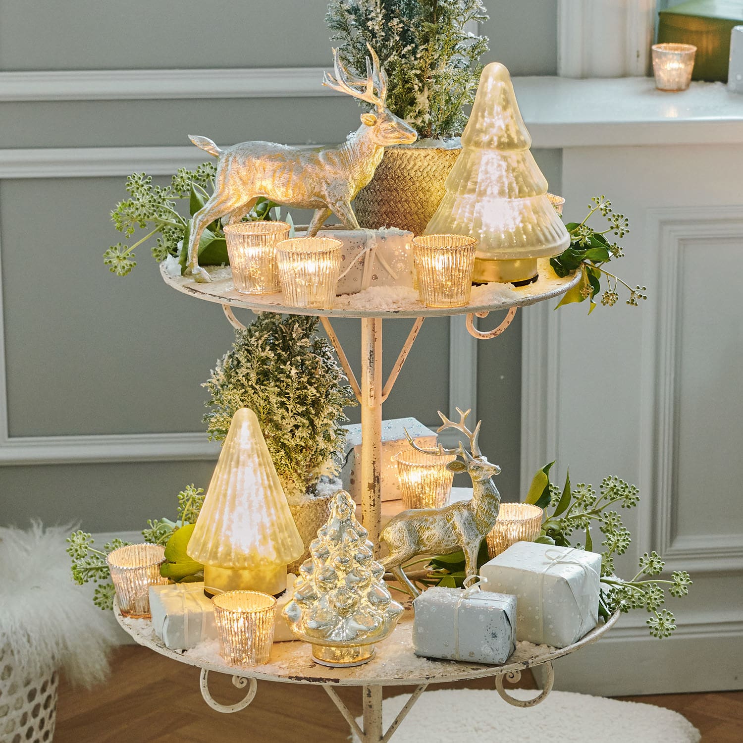 Deko-Baum 3er Set Chloé