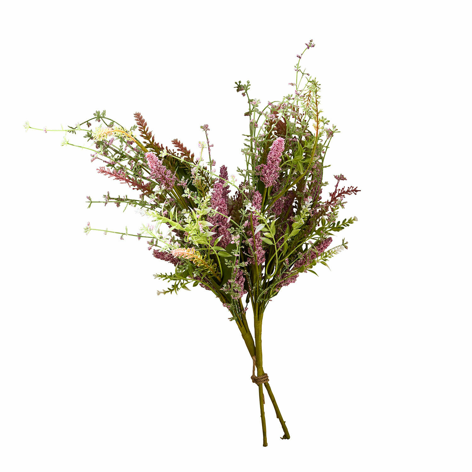 Deko-Blumenstrauß 2er Set Oiselette Kunstblumenstrauß in Rosa- und Grüntönen zur Wohnraumdekoration