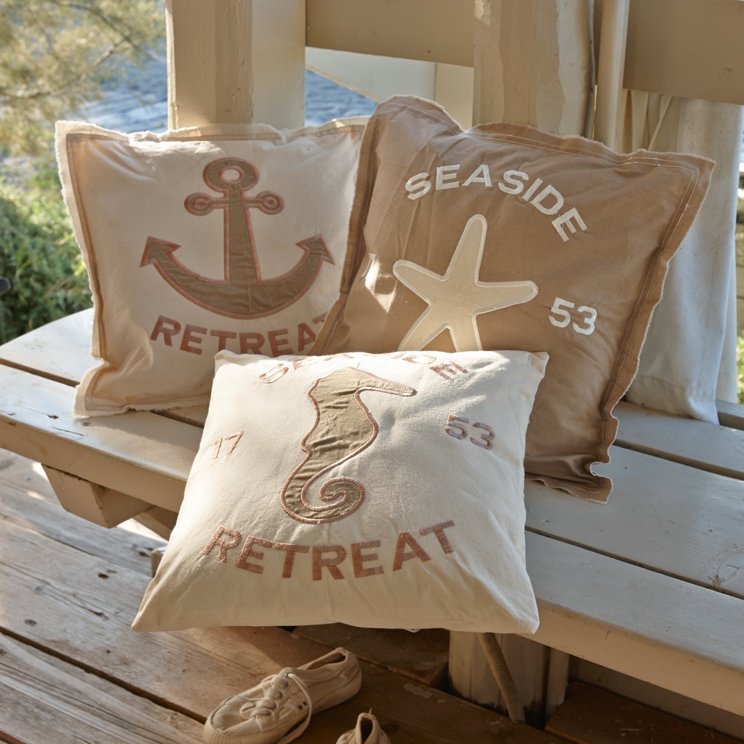 Kissen 3er Set Seaside