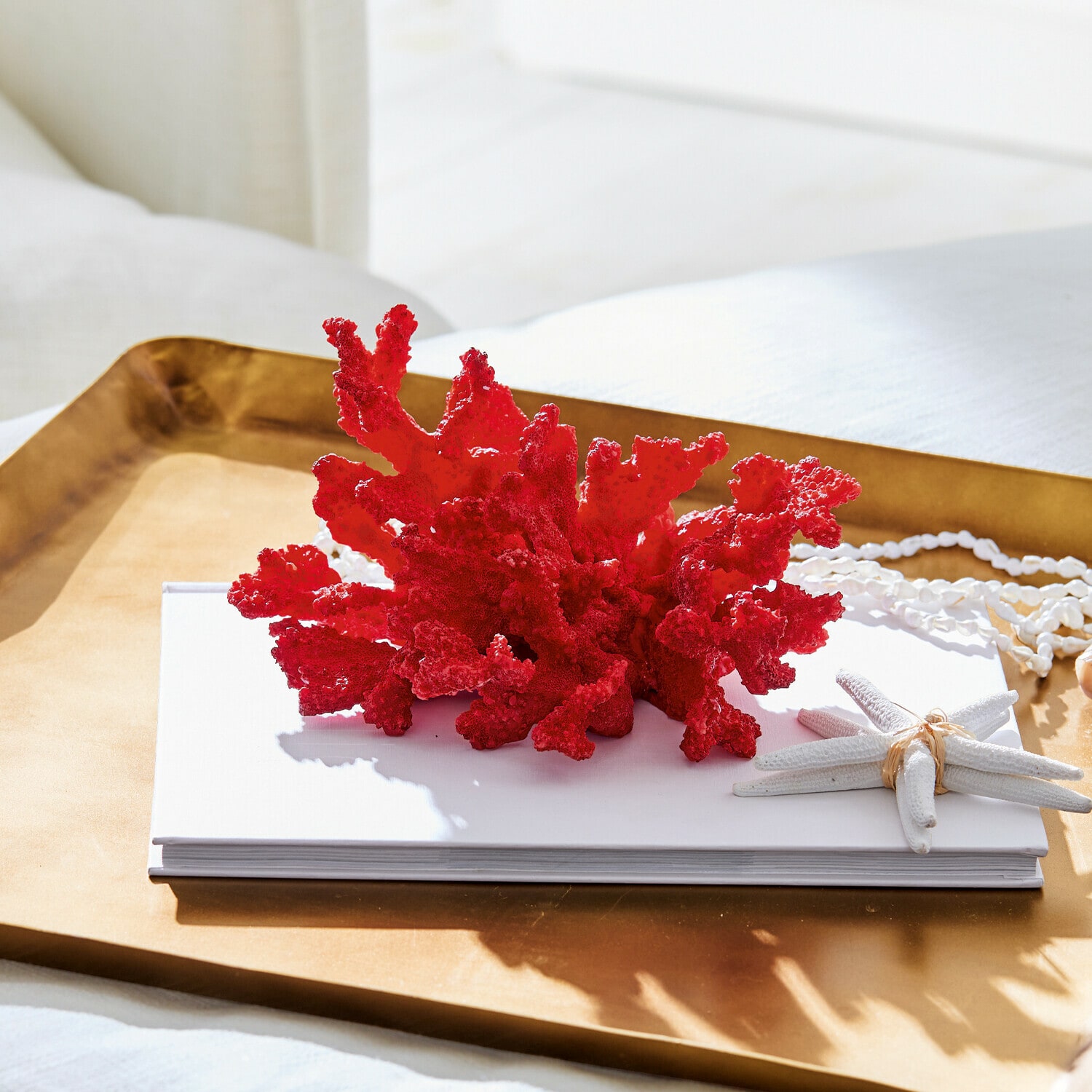 Deko-Koralle Reddish