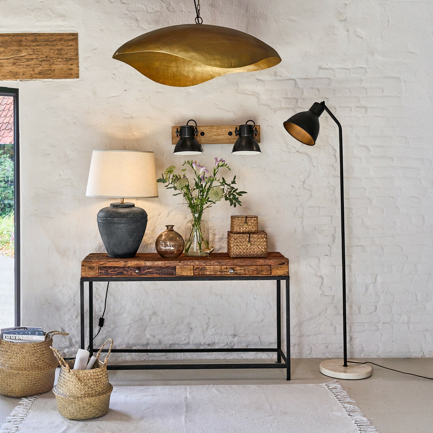 Wandlampe Périgné