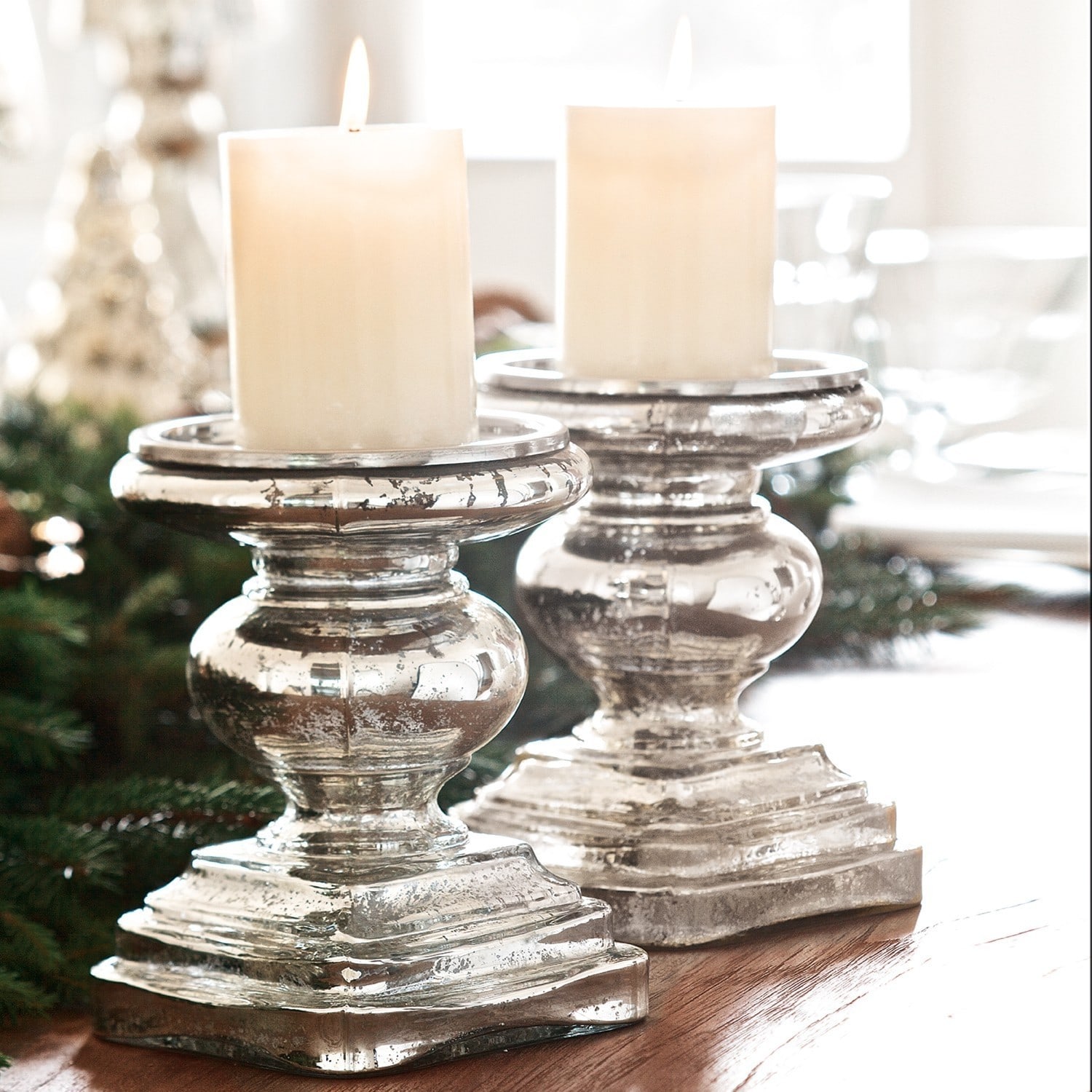 Kerzenständer 2er Set Mathisse