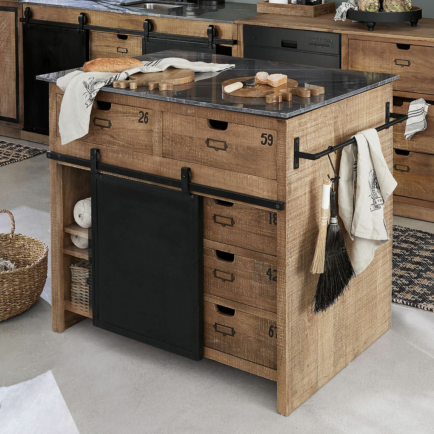Îlot de cuisine Oakland Îlot de cuisine Oakland
