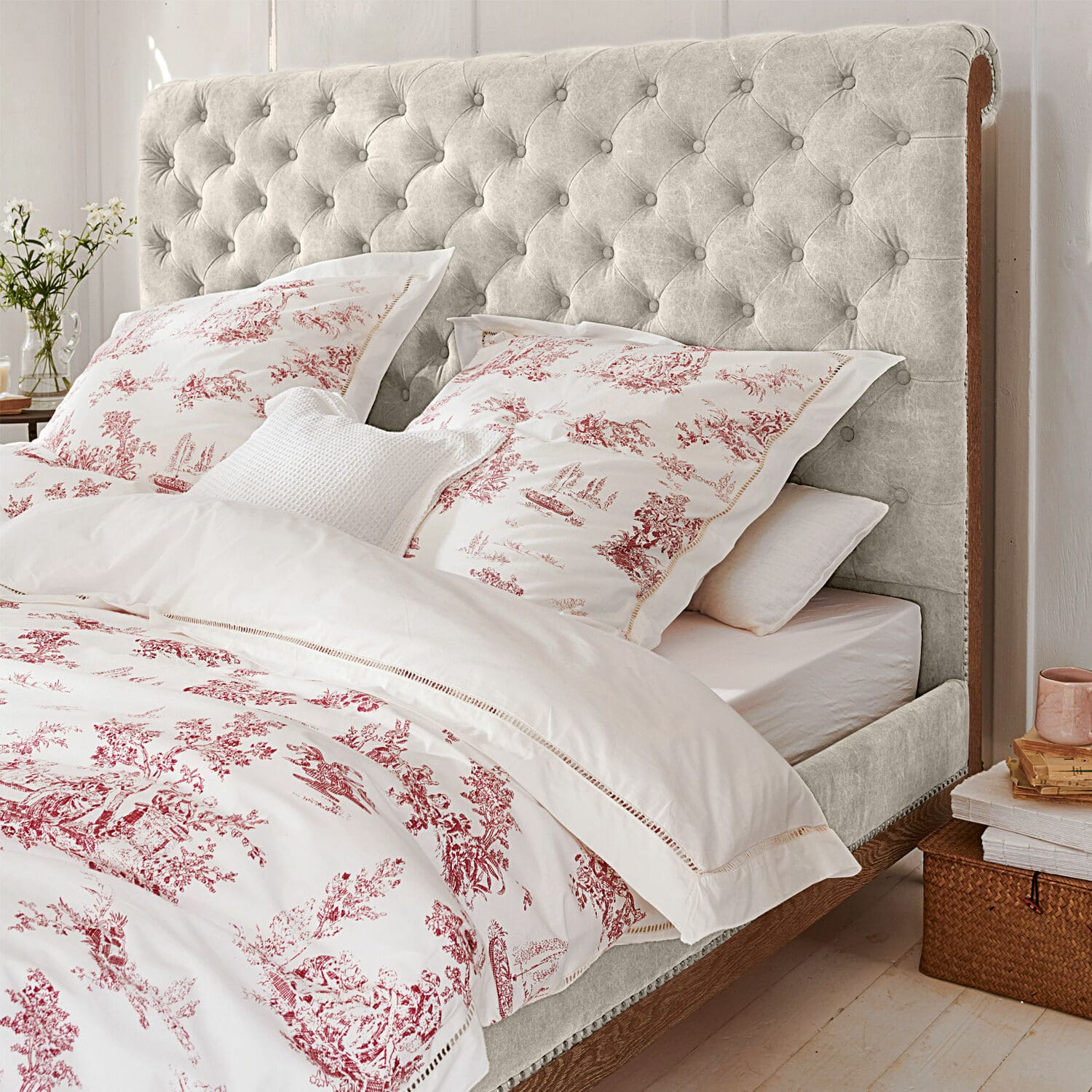 Bettwäsche Toile rouge
