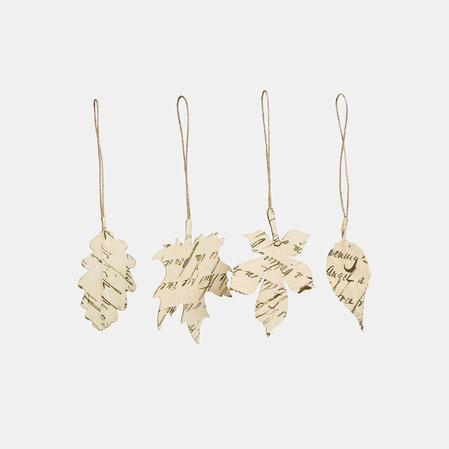 Anhänger 4er Set Fleuriene