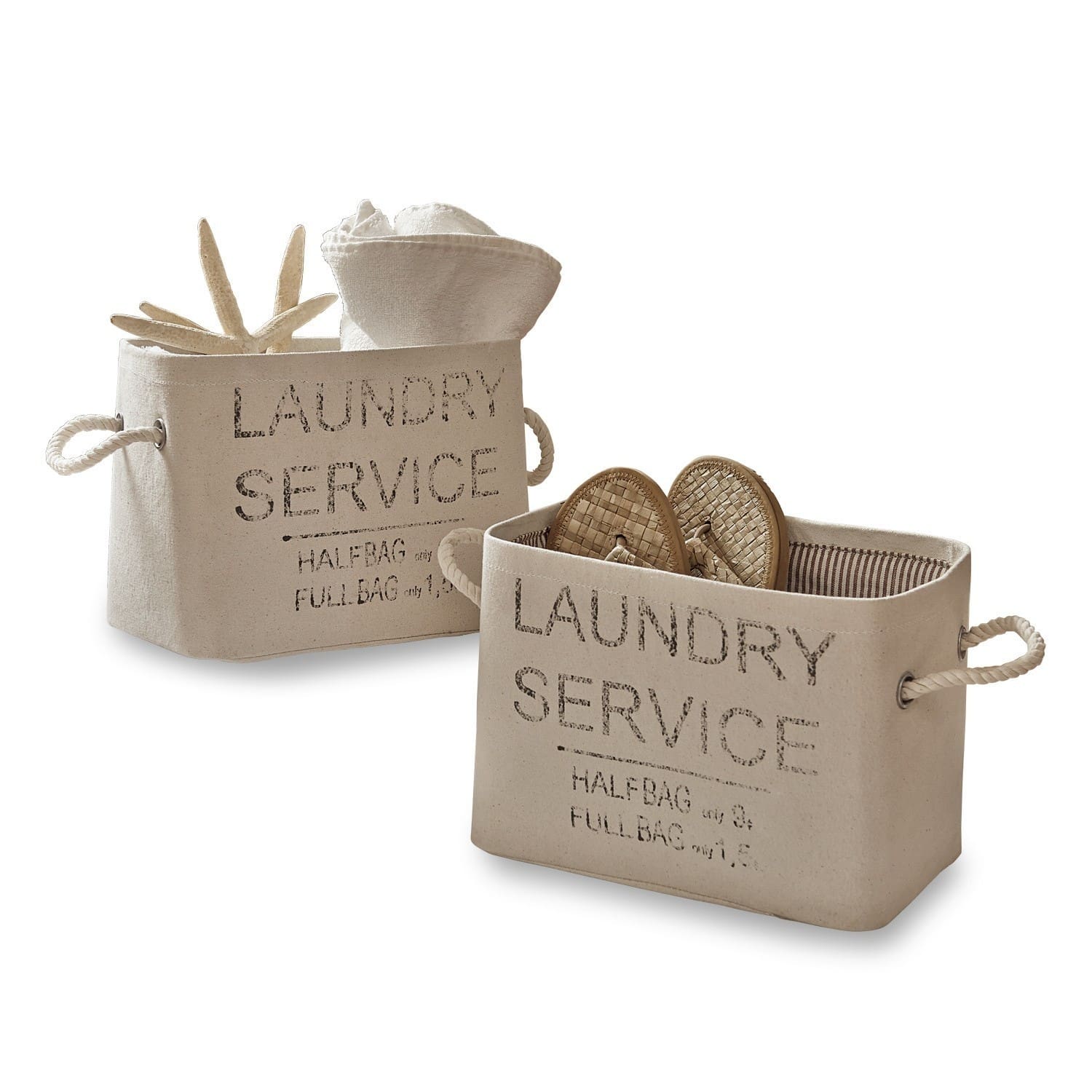 Körbe 2er Set Laundry