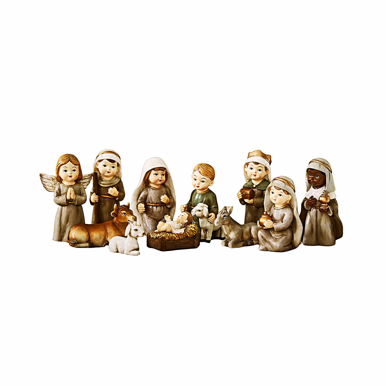 Krippenfiguren 11er Set Kittalee
