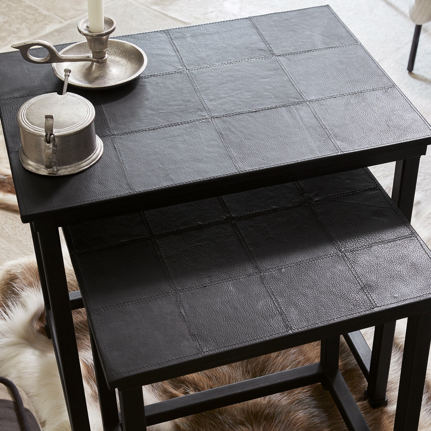 Beistelltisch 2er Set Blackville