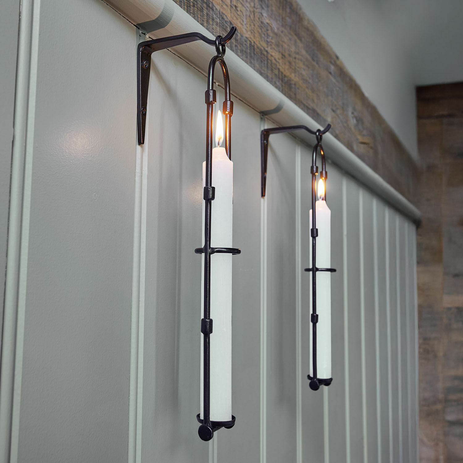 Wandkerzenhalter 2er Set Vivendas