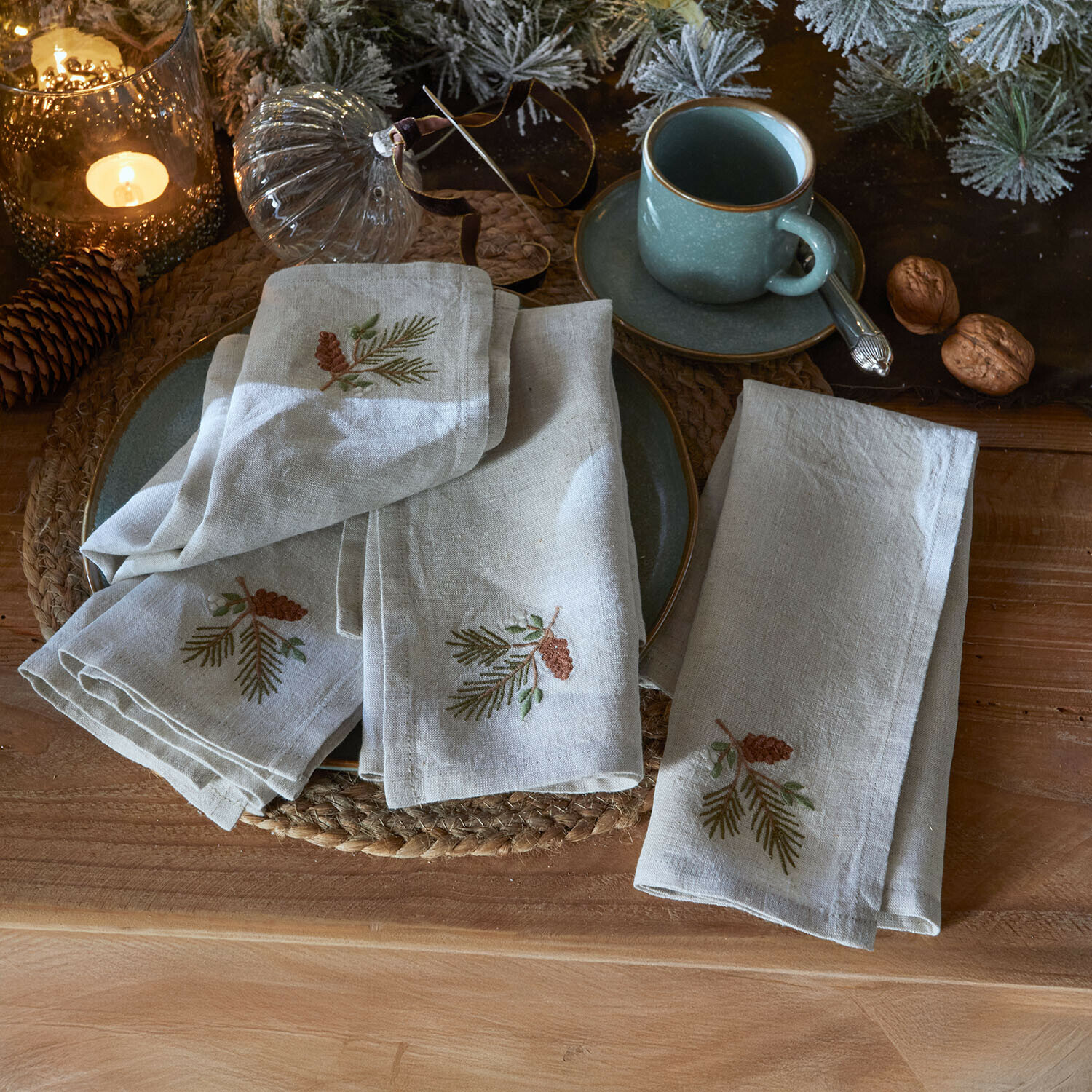 Serviette 4er Set Arlida