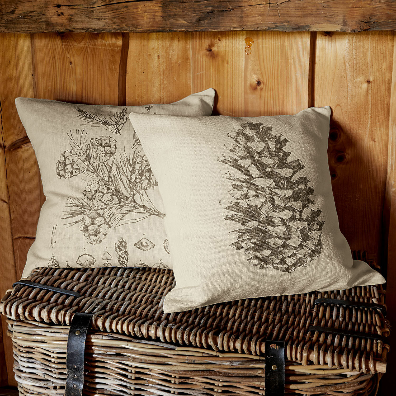 Lot de 2 housses de coussins Pinus Lot de 2 housses de coussins Pinus