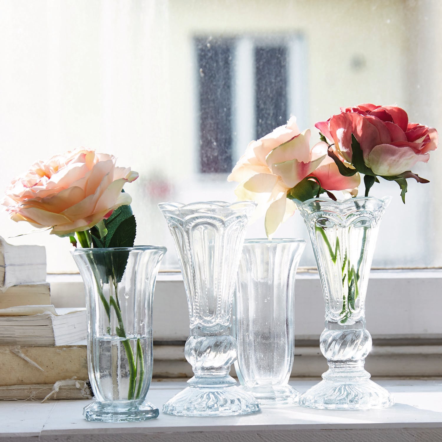 Vase 4 er Set Filla
