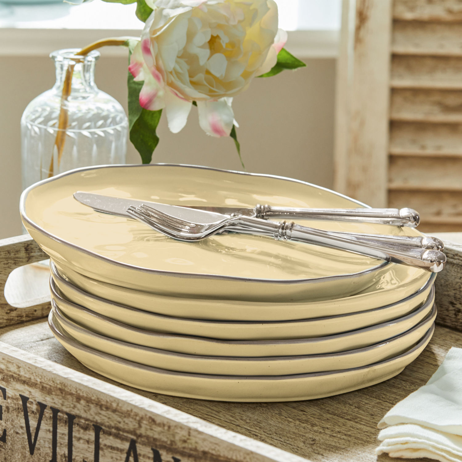 Teller 6er Set Biarré