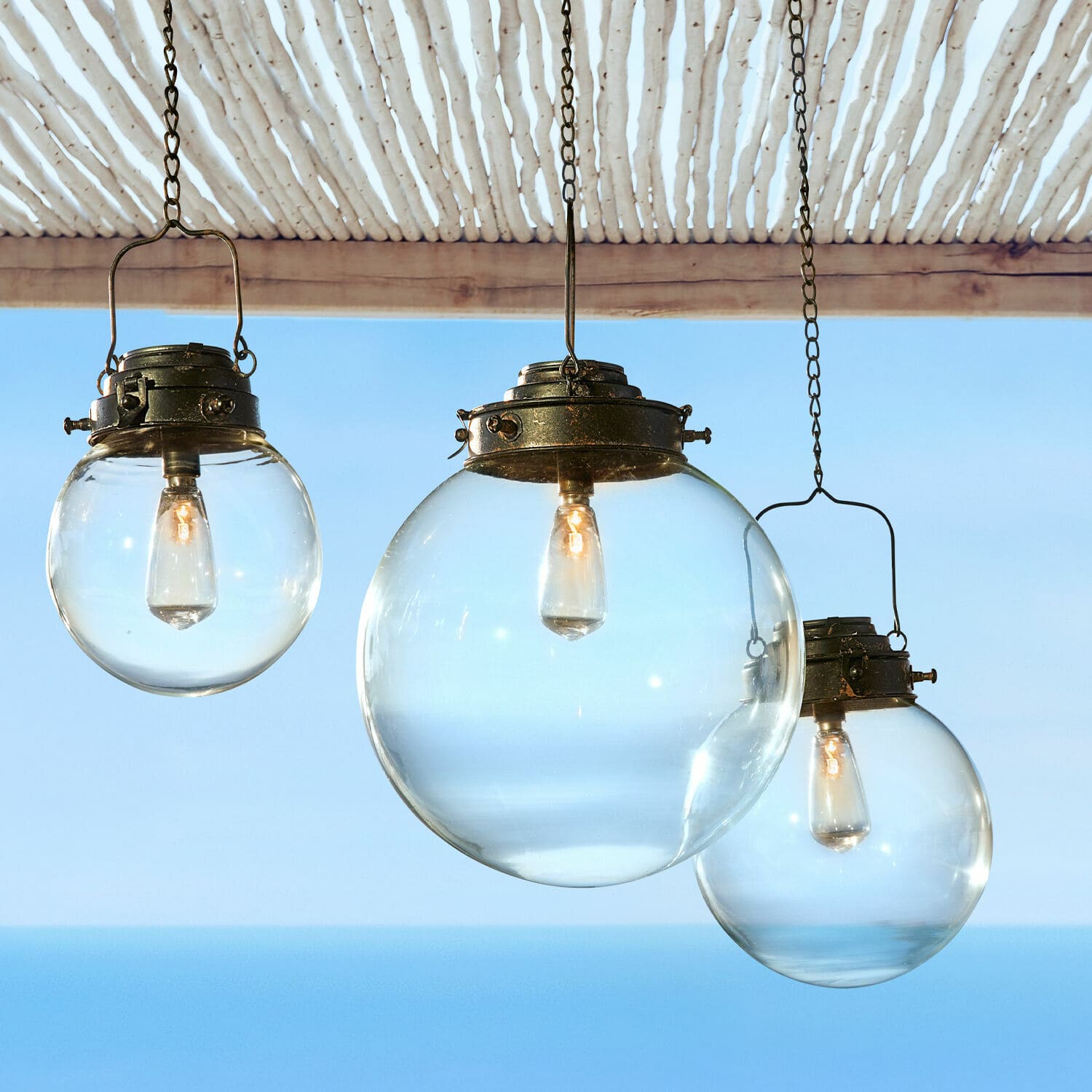 Solar-Lampe 3er Set Celare