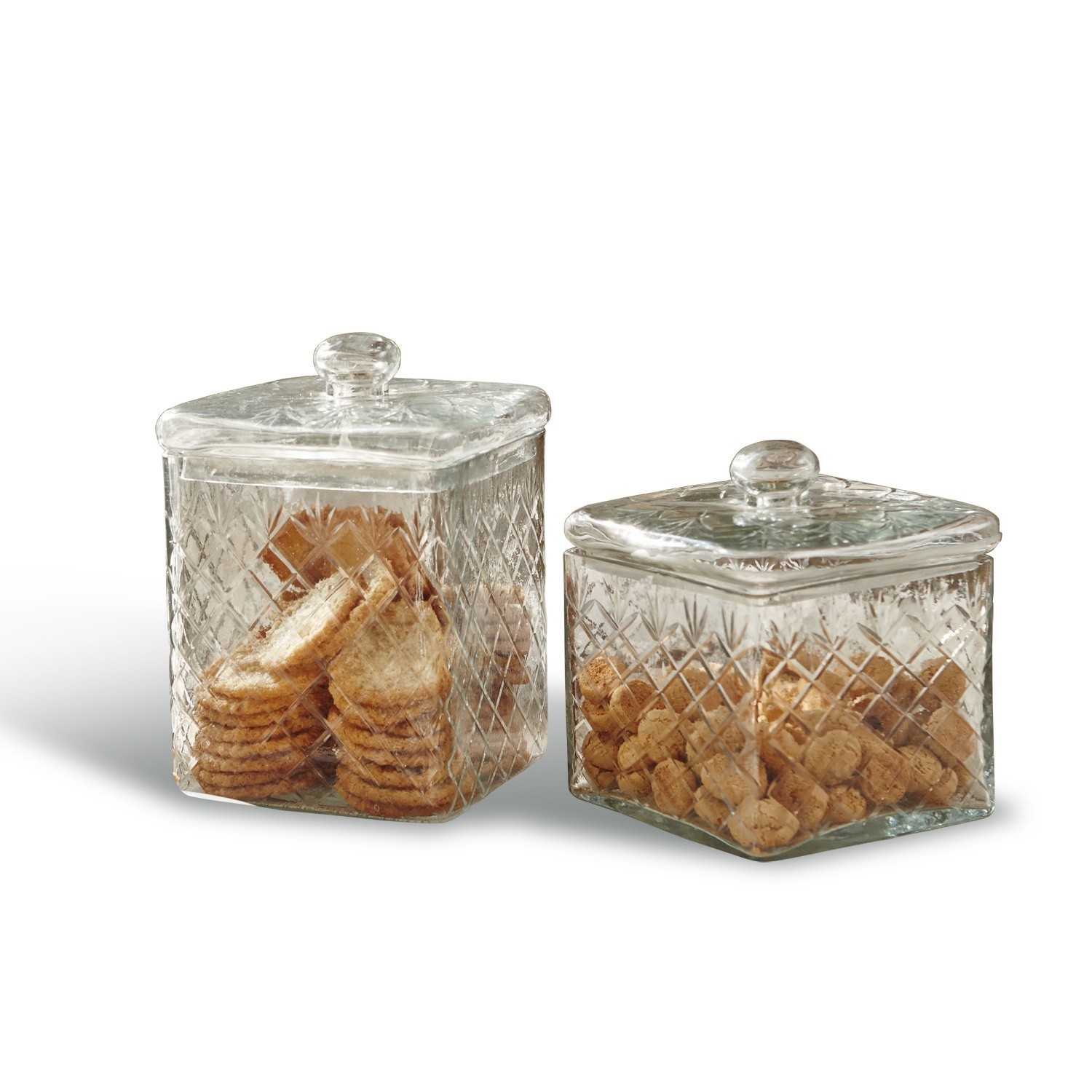 Glasdose 2er Set Cherie
