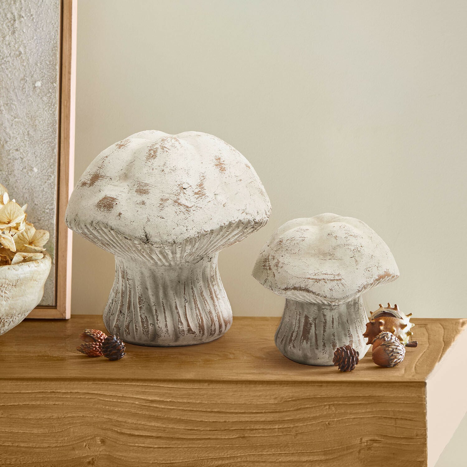 Deko-Pilz 2er Set Tannsy