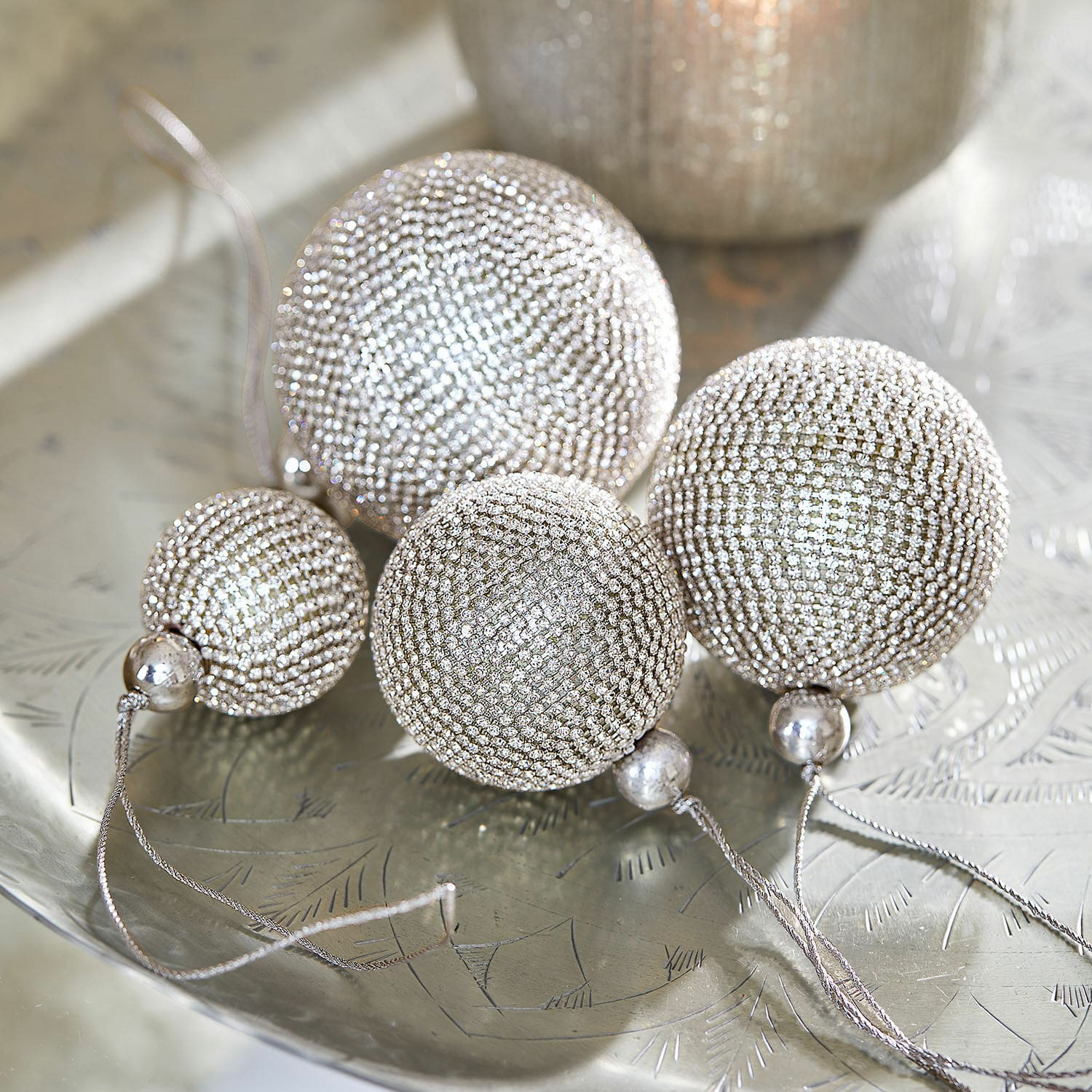 Weihnachtskugel 4er Set Varnor