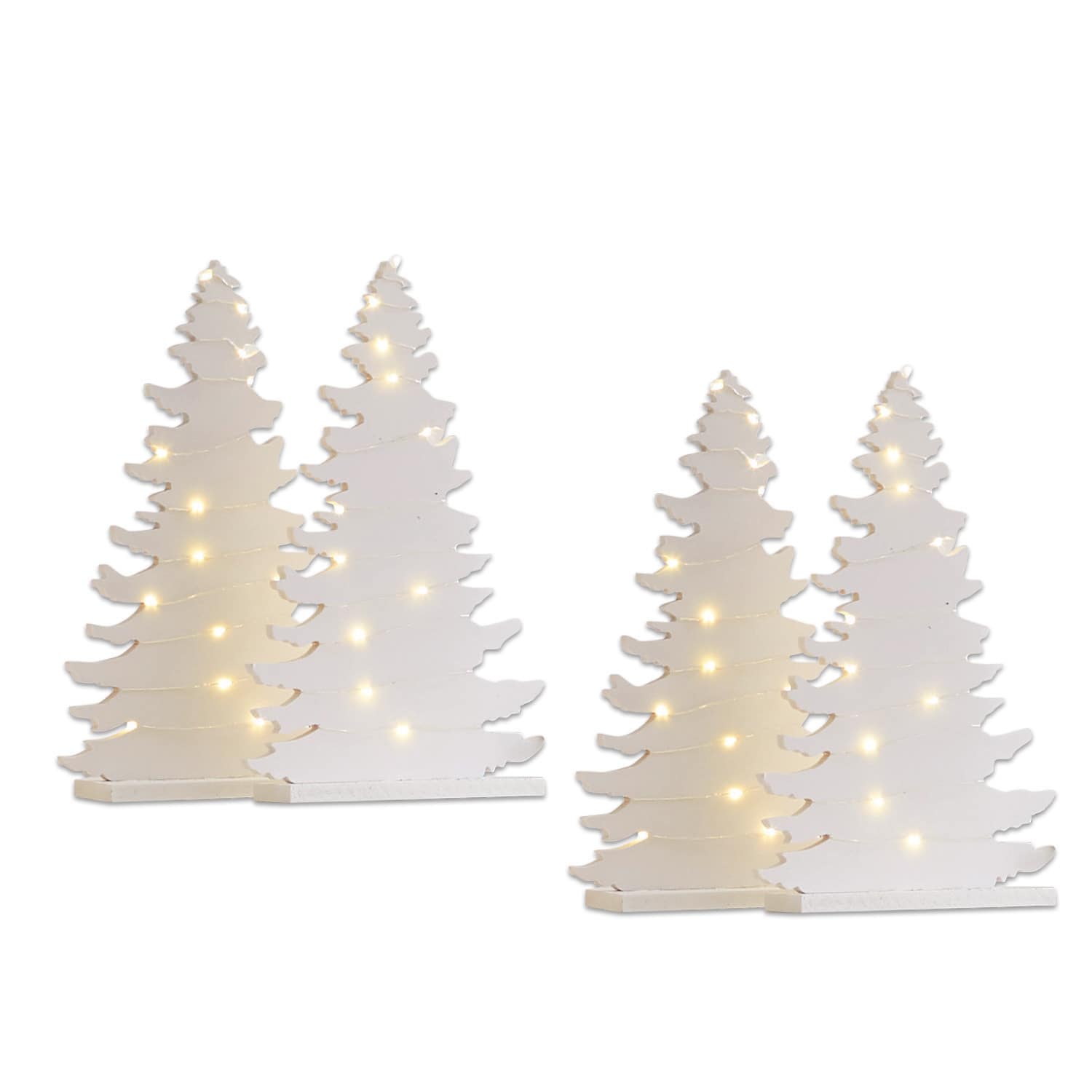 Deko-Baum 4er Set Ljus