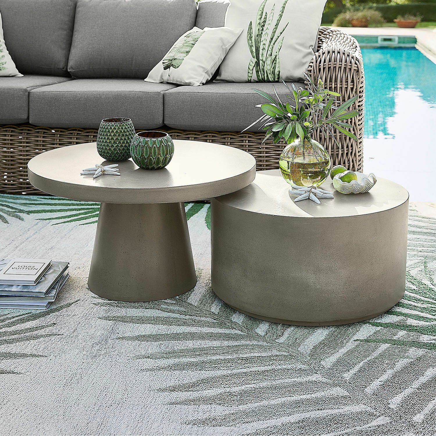 Lot de 2 tables basses Divertente Lot de 2 tables basses Divertente