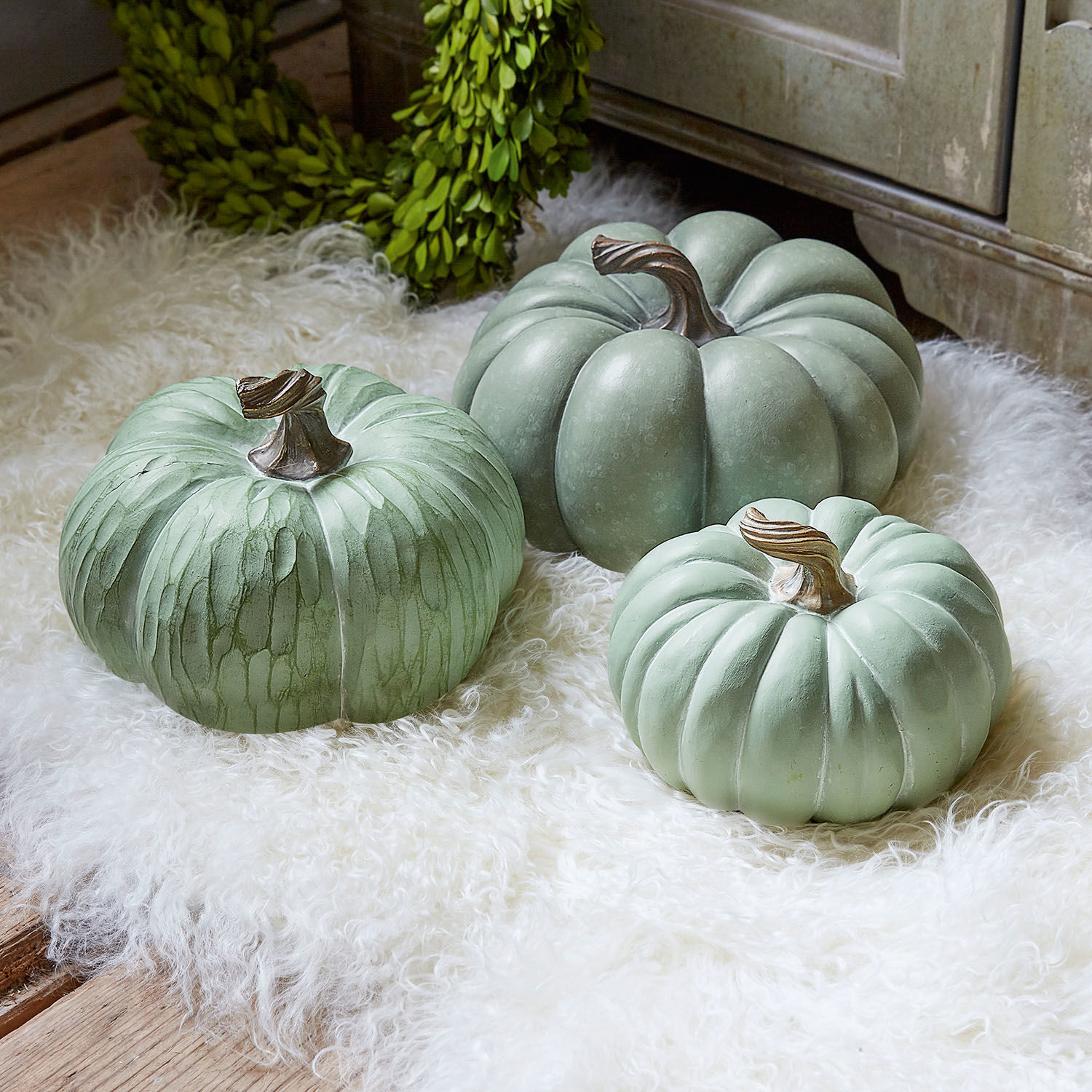 Set di 3 zucche decorative Villazon