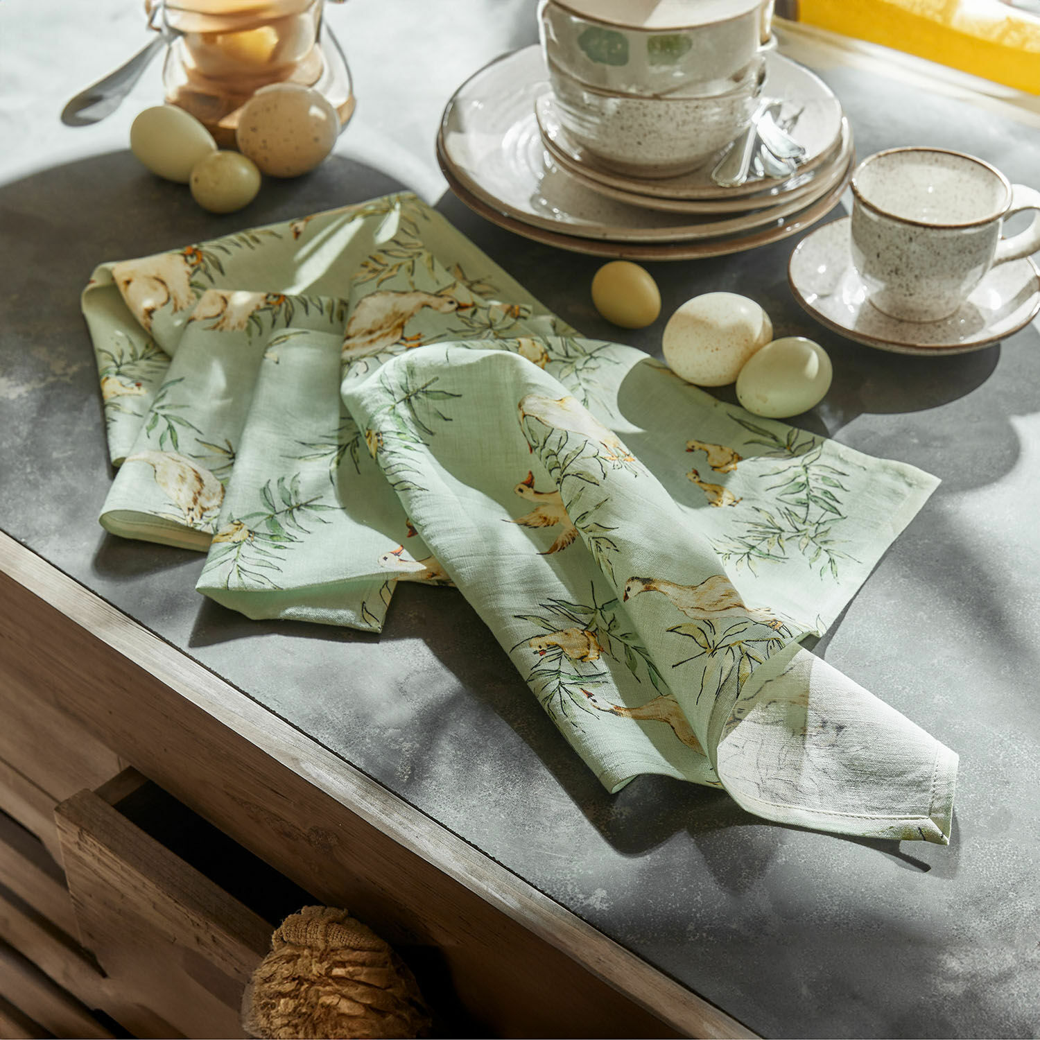 Serviette 4er Set Gubbio