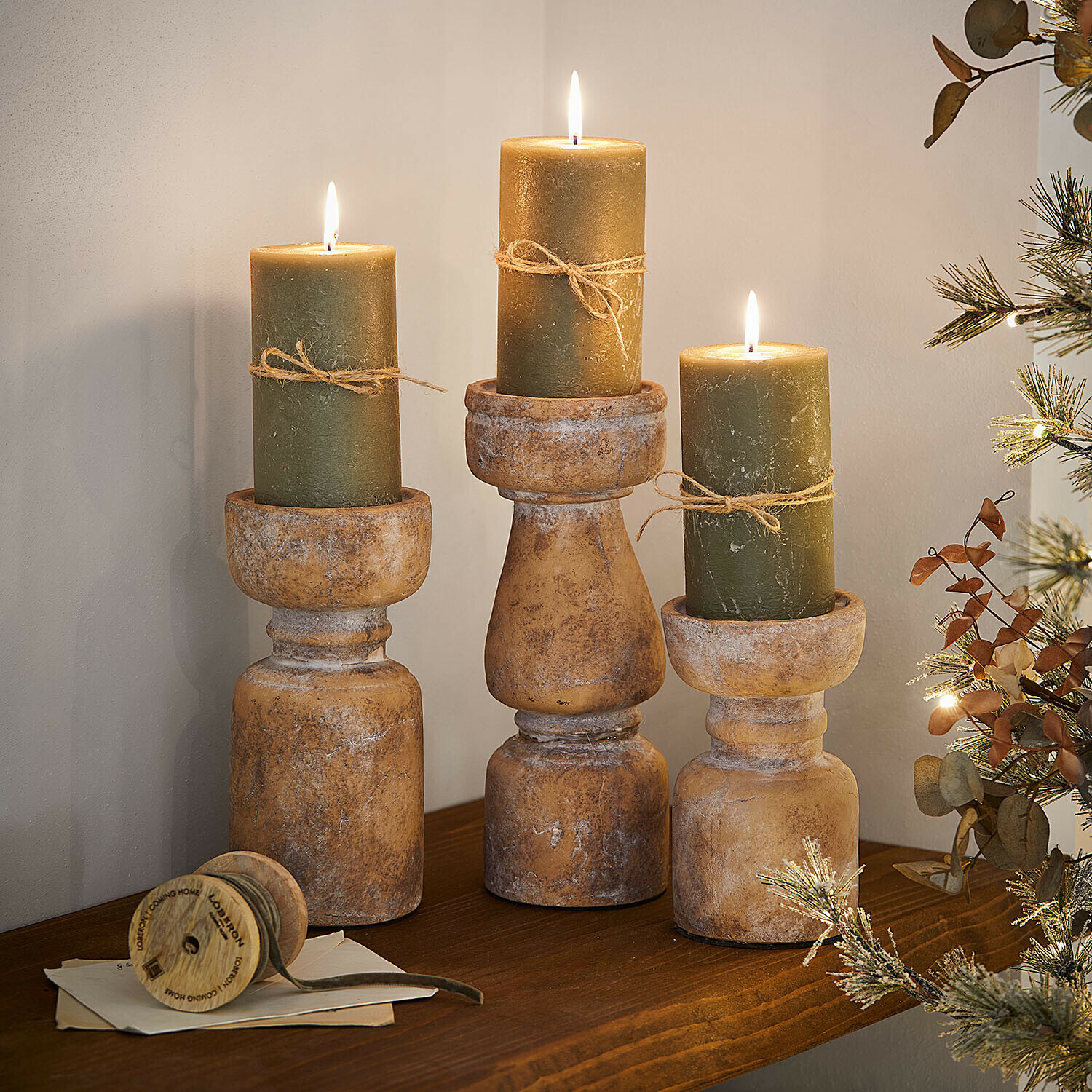 Kerzenständer 3er Set Talona
