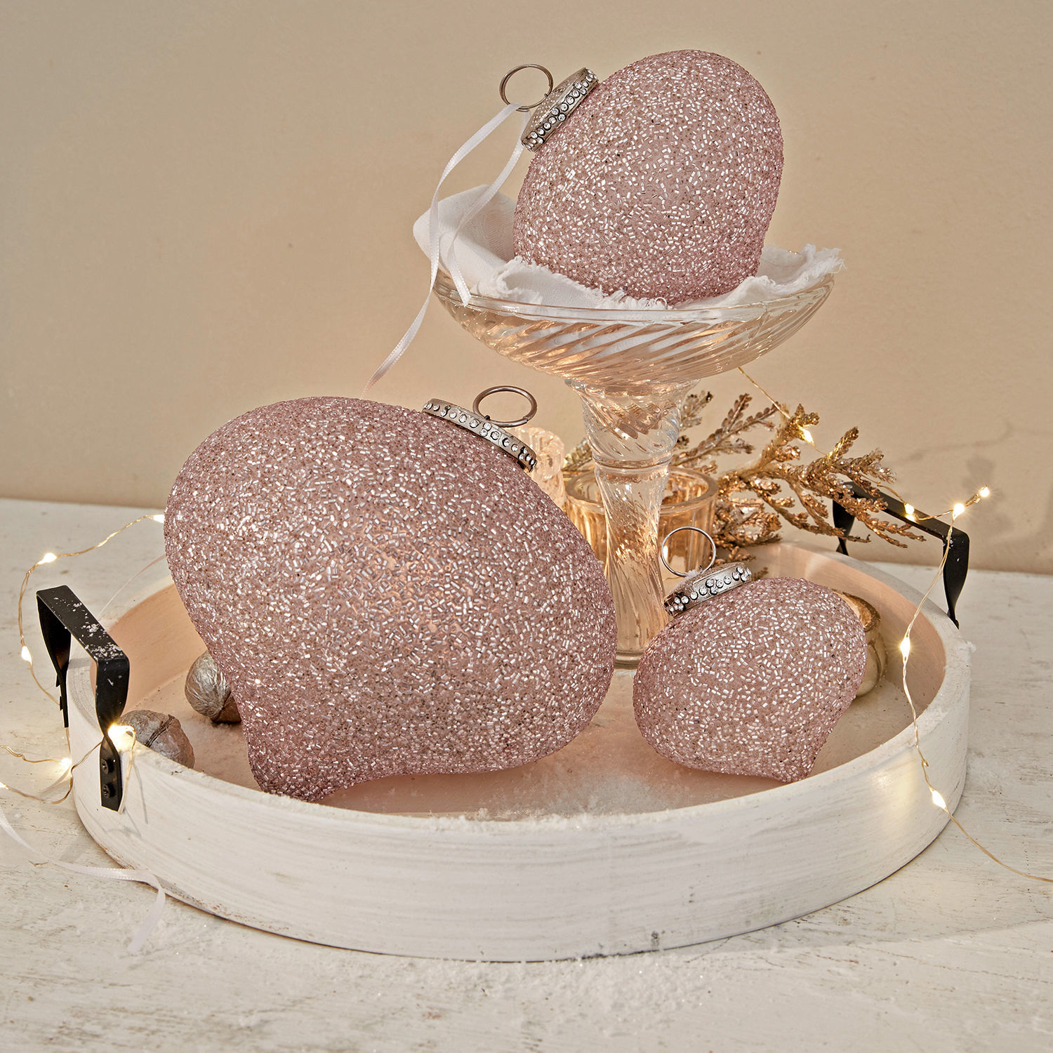 Weihnachtsschmuck 3er Set Milvois