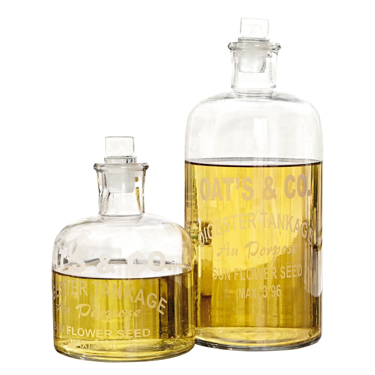 Flaschen 2er Set Oats & Co.